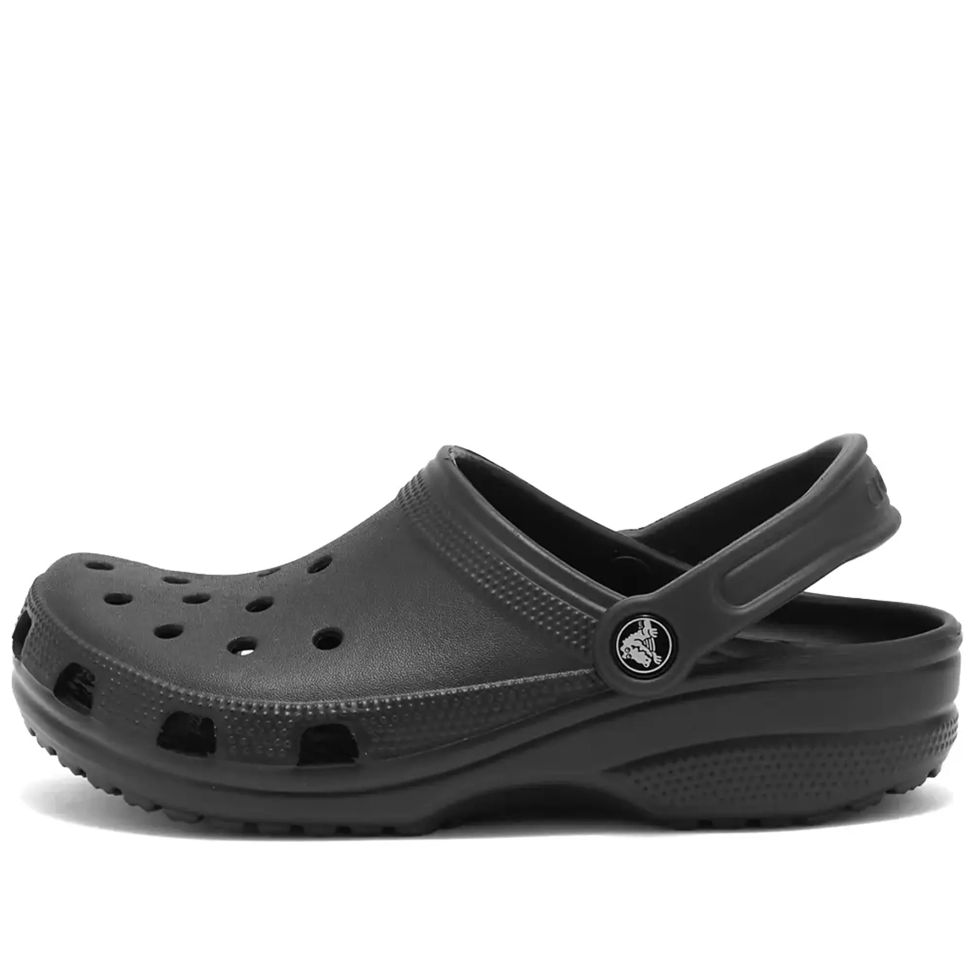 Crocs Junior Classic Clog - Black - Size 6 - Black