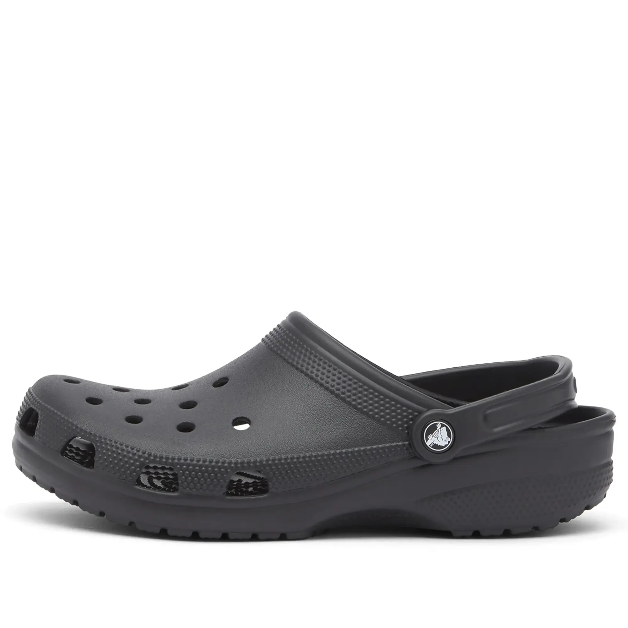 Crocs Junior Classic Clog - Black - Size 6 - Black