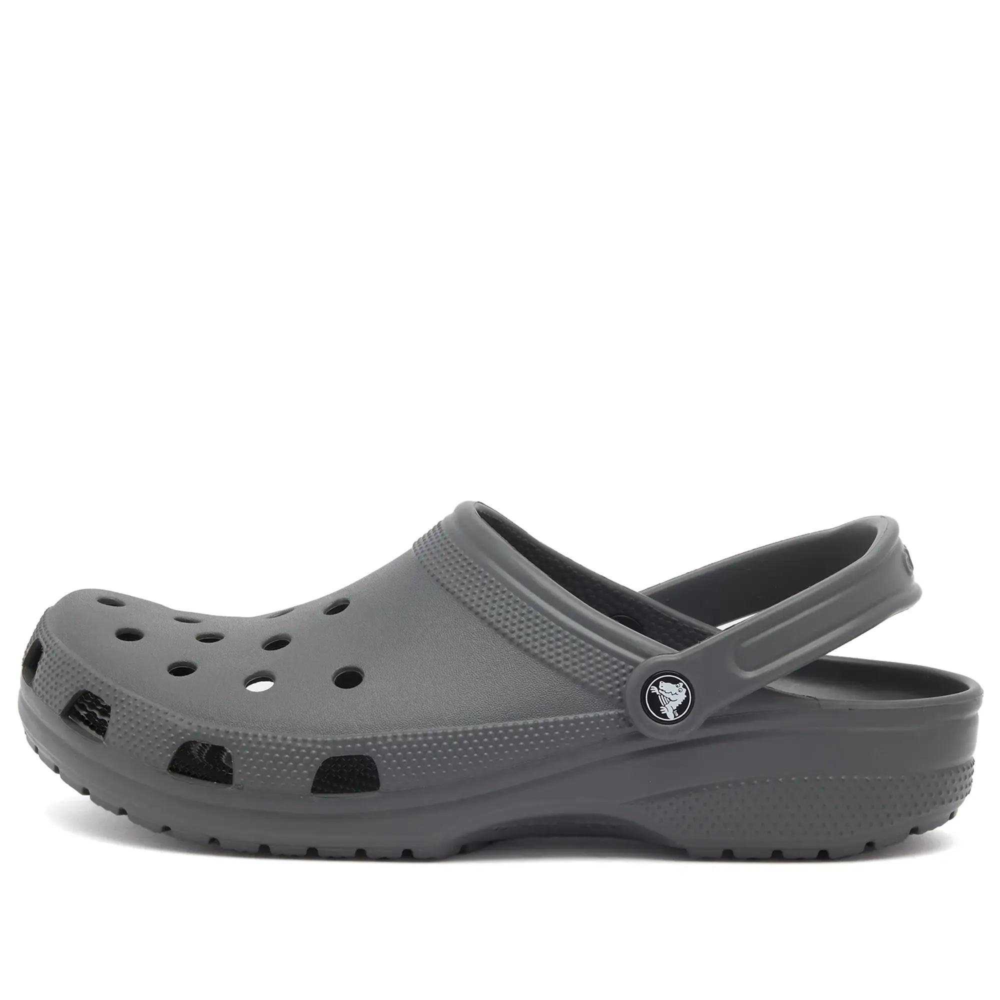 Crocs Junior Classic Clog - Grey - Size 4 - Grey