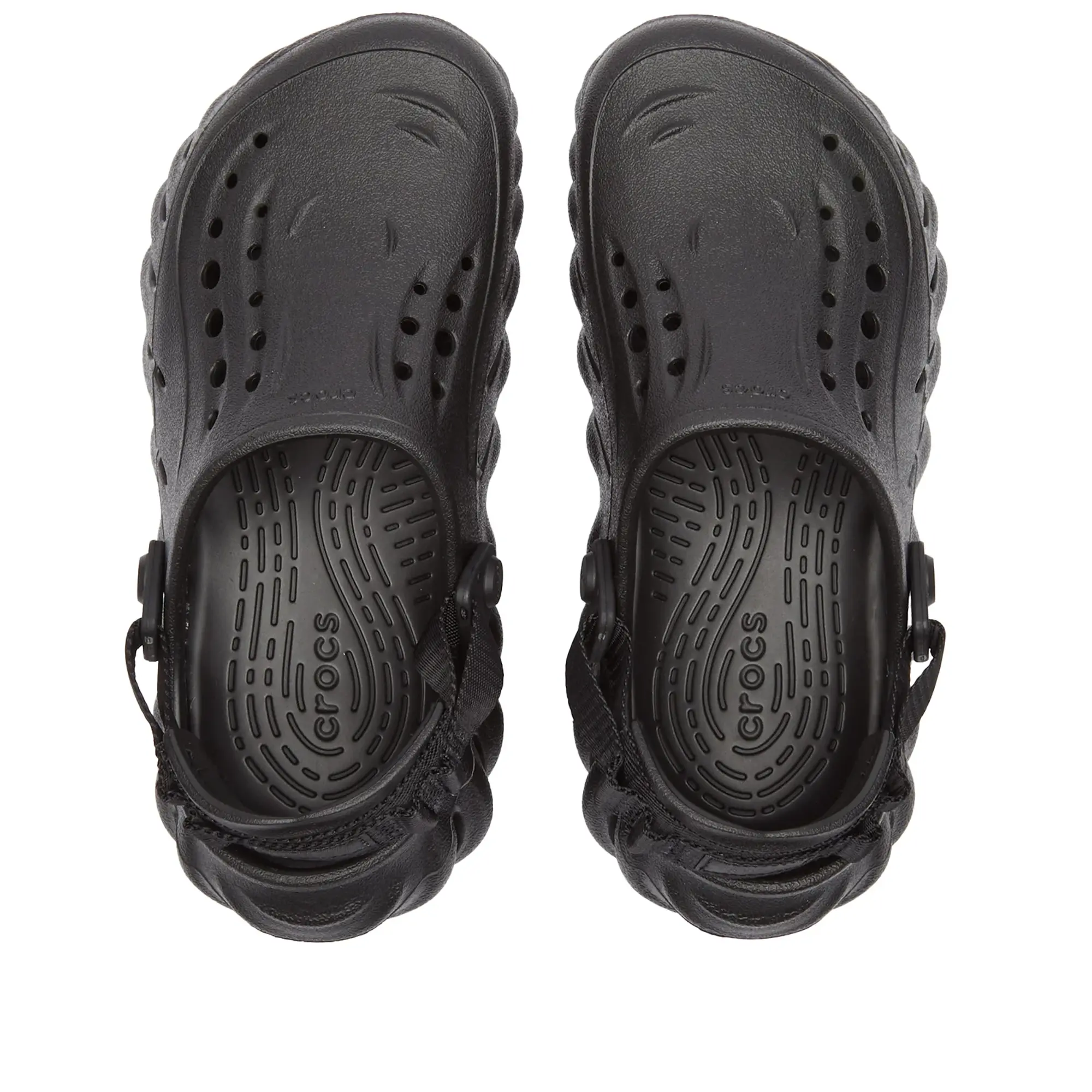 Crocs | Unisex | Echo | Clogs | Black | W6/M5