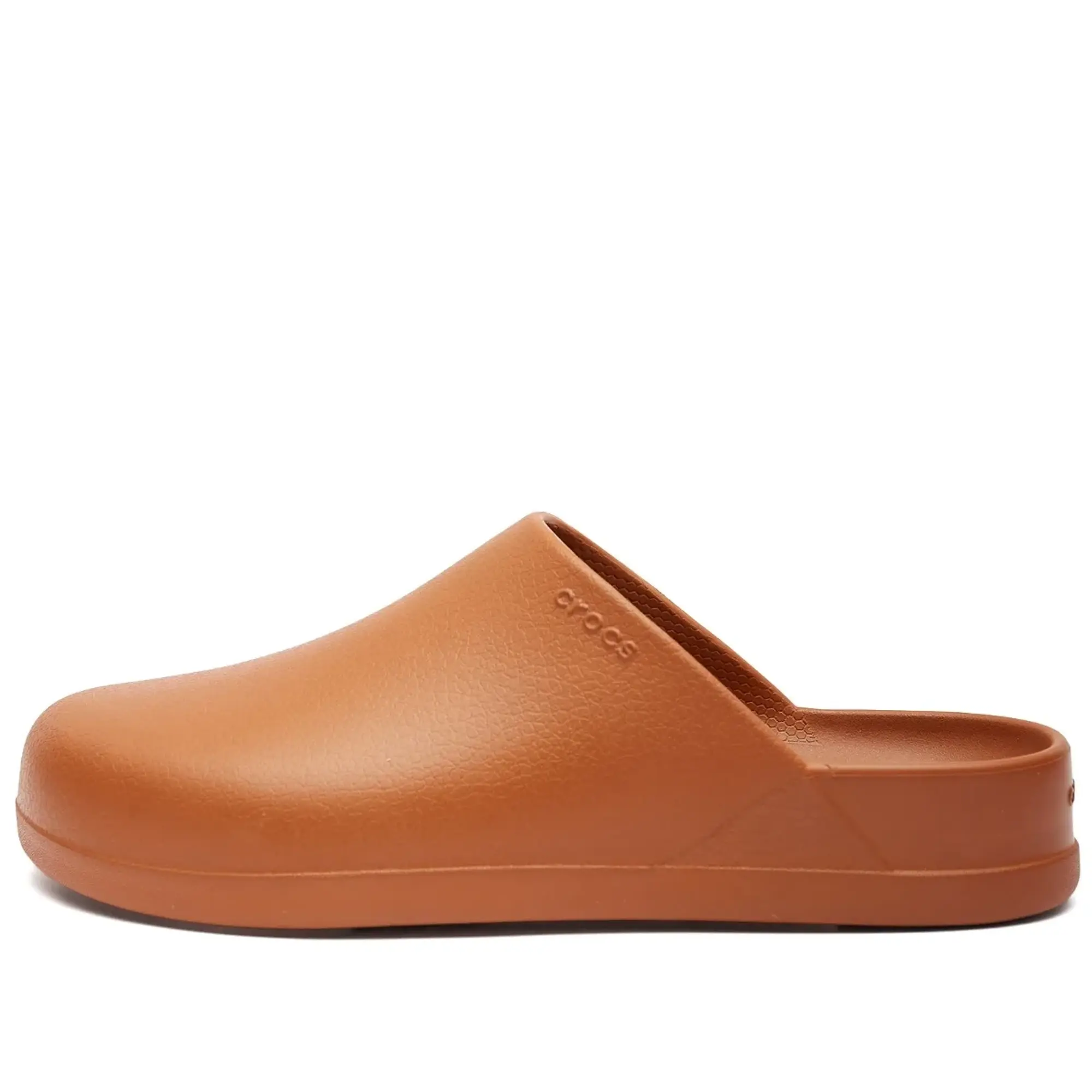 Crocs Unisex Dylan Clogs In Cognac Tan-Brown