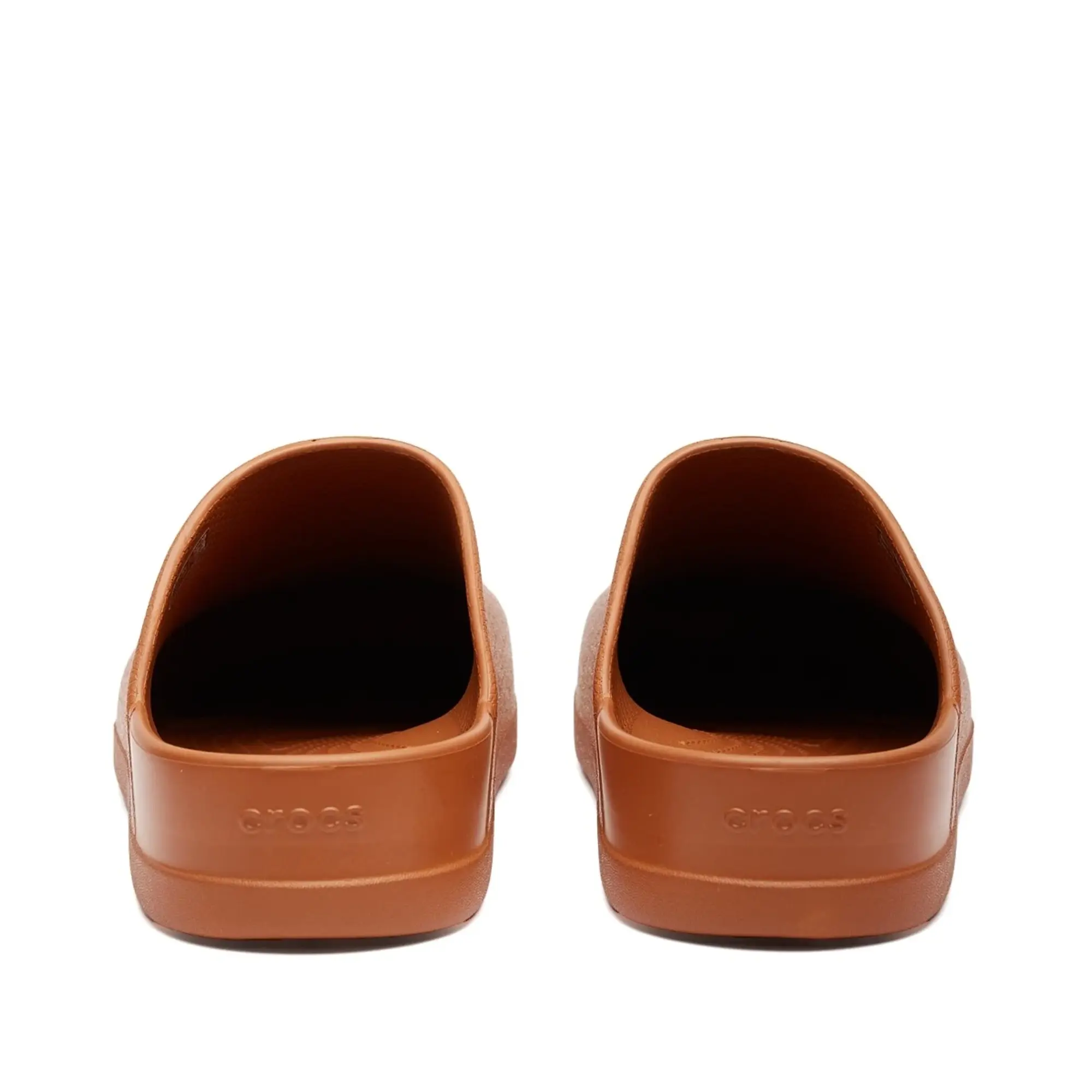 Crocs Unisex Dylan Clogs In Cognac Tan-Brown