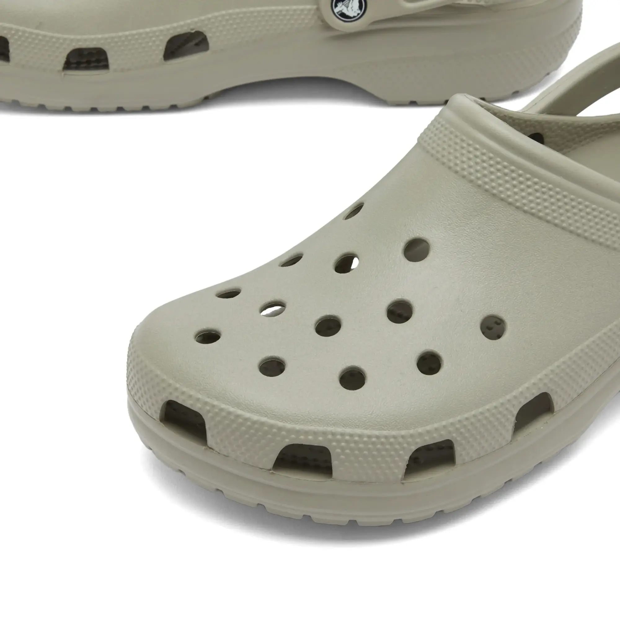 Crocs Womens Classic Clog - Beige - Size 6 - Green