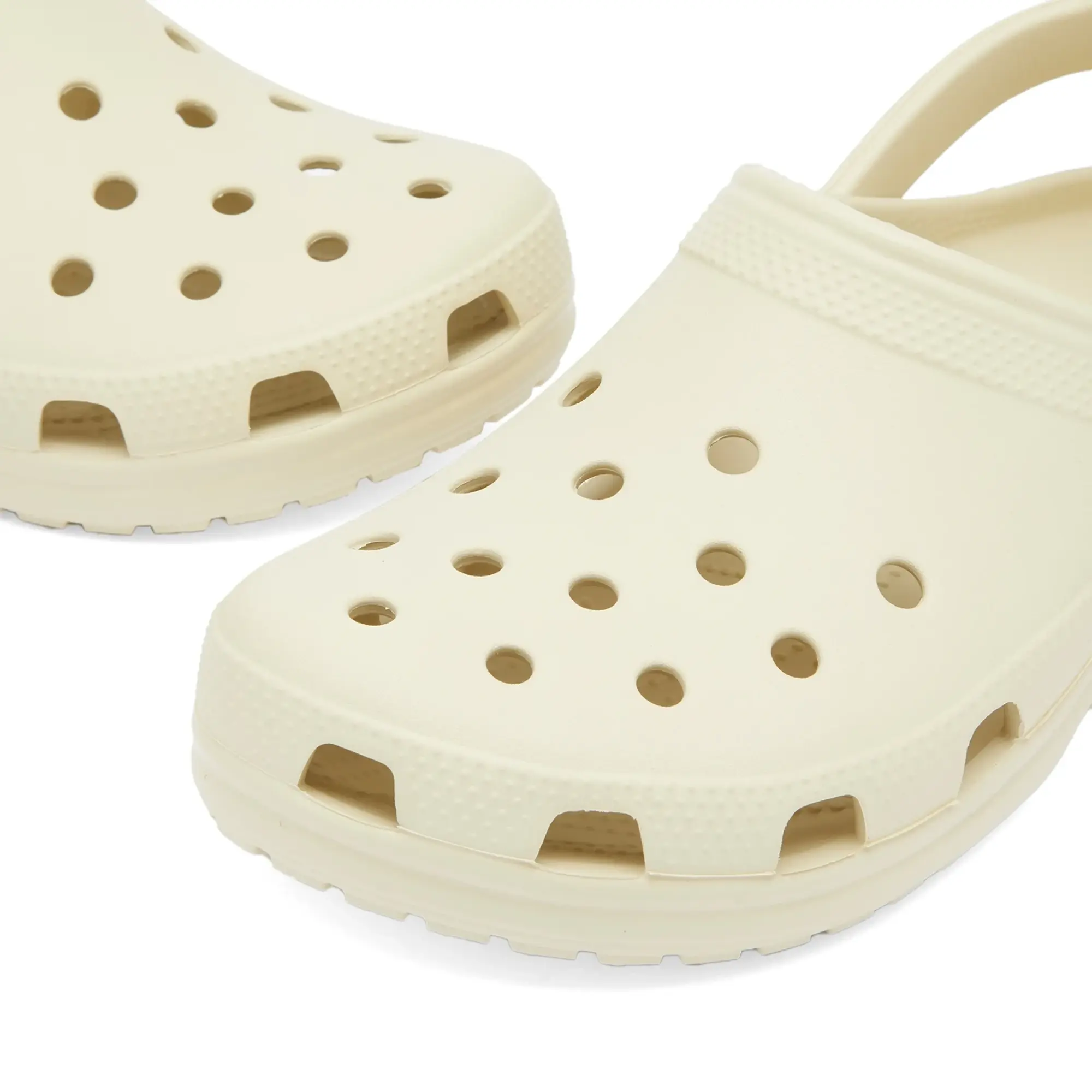 Crocs Womens Classic Clog - Beige - Size 6 - Green