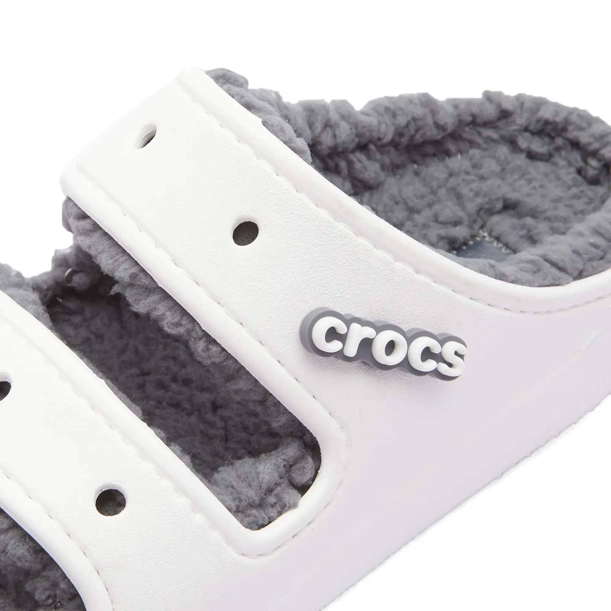 Crocs | Unisex | Classic Cozzzy | Sandals | White | W9/M8