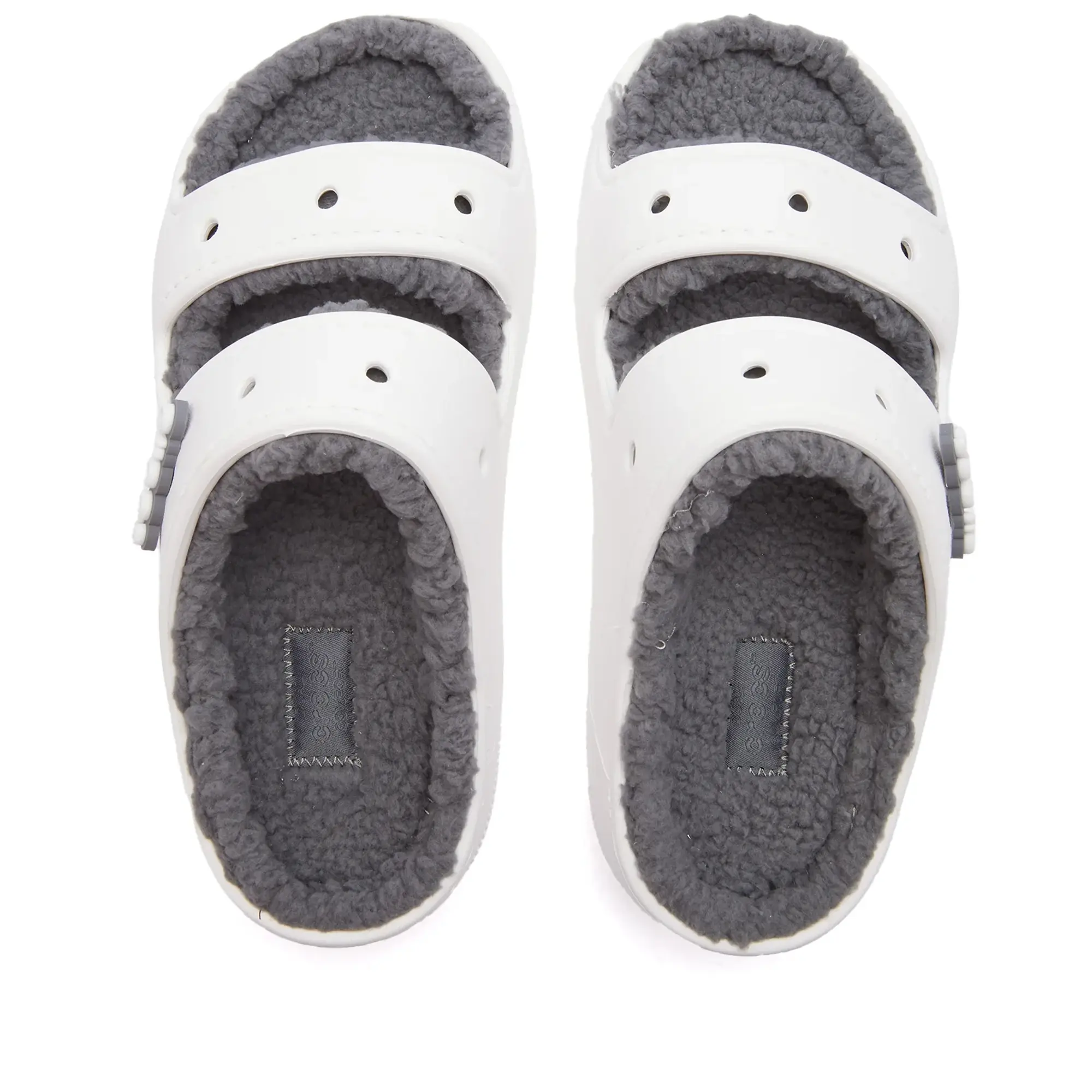 Crocs | Unisex | Classic Cozzzy | Sandals | White | W9/M8