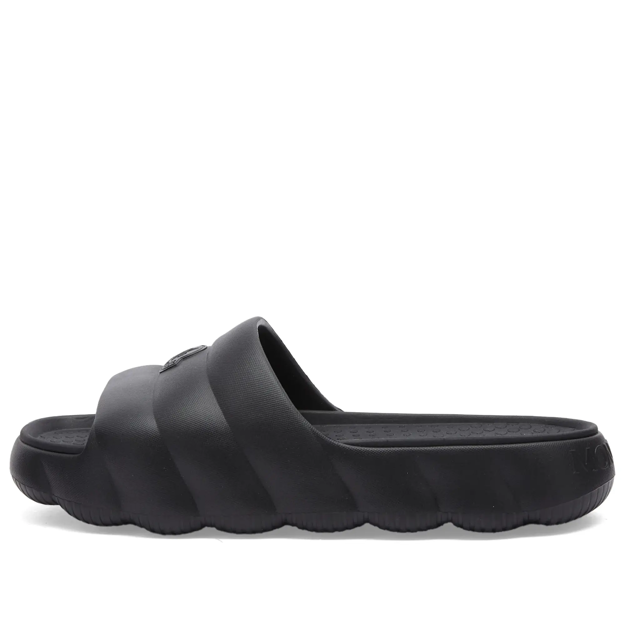 Moncler Men's Lilo Pool Slides Black