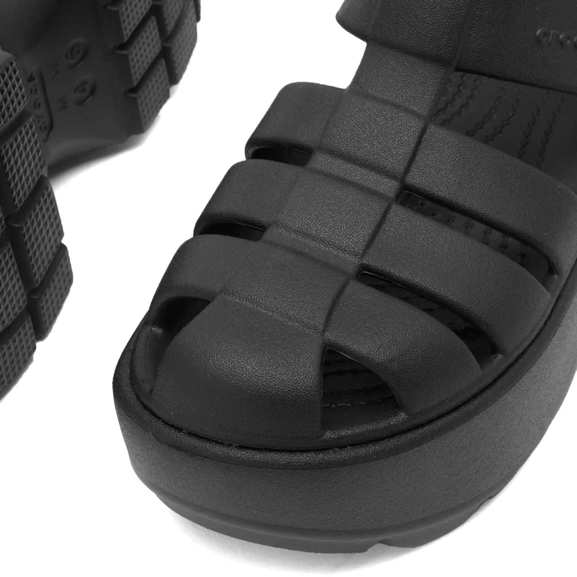 Crocs | Unisex | Stomp Fisherman | Sandals | Black | W9/M8