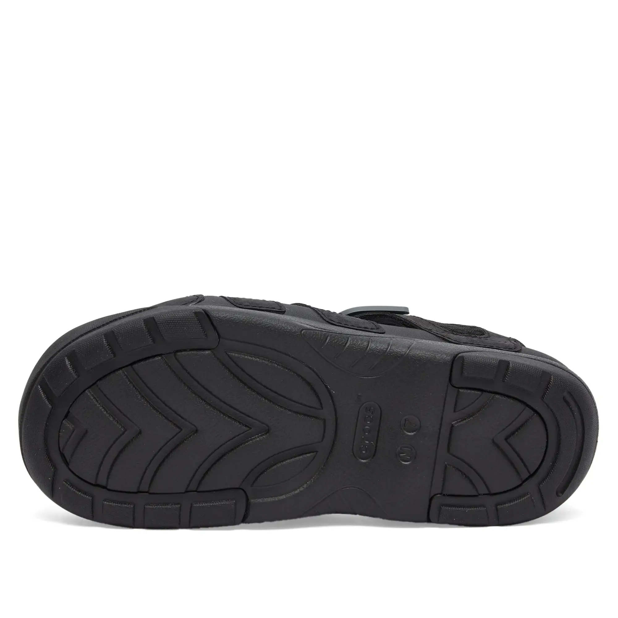 Crocs Yukon Fisherman Sandal Black