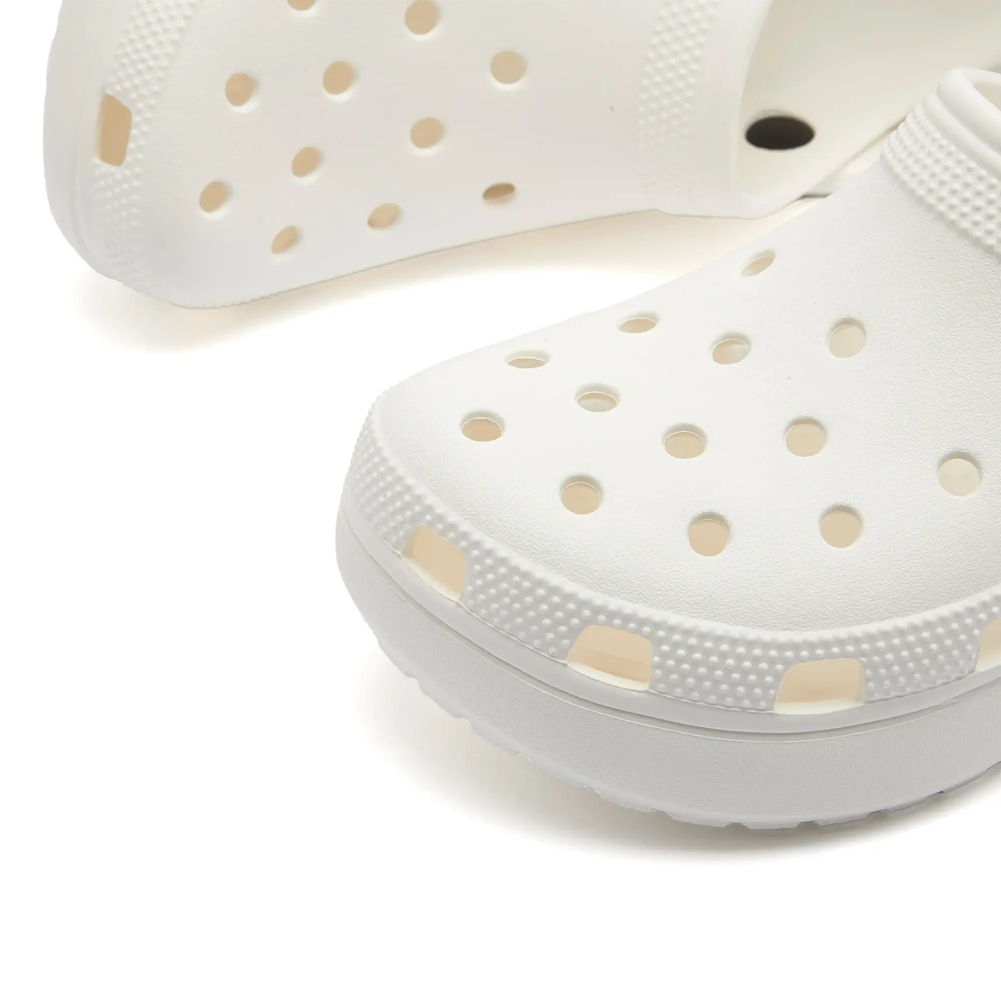 Crocs | Women | Classic Platform | Clogs | White | 9