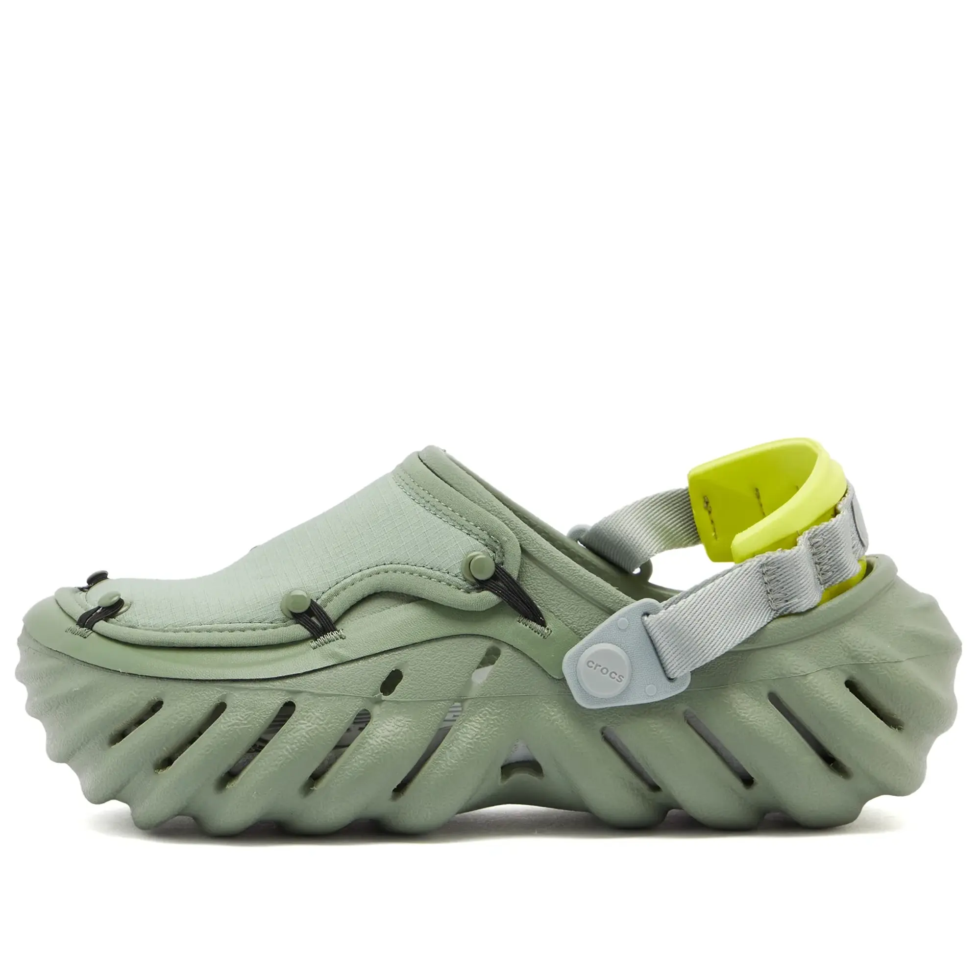 Crocs Echo Clog Ripstop Sandal - Green - Size 10 - Green