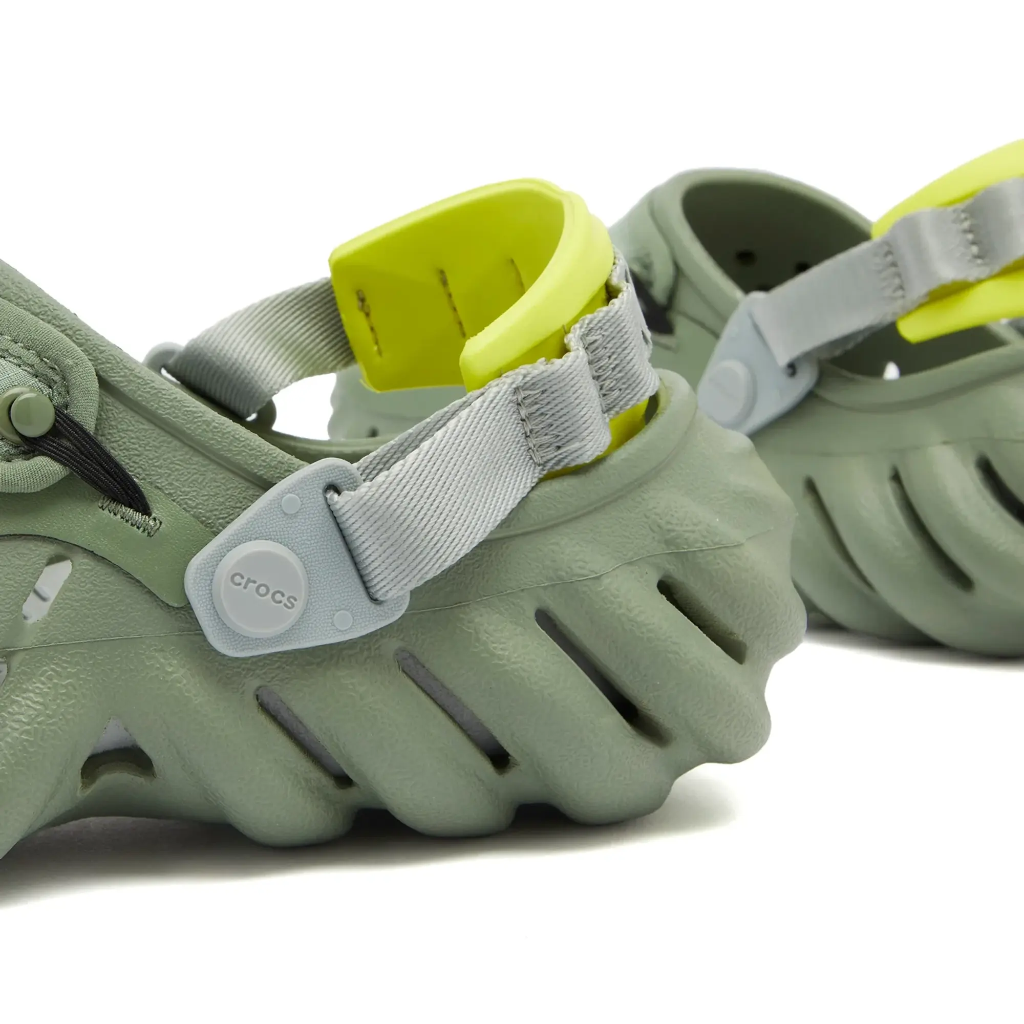 Crocs Echo Clog Ripstop Sandal - Green - Size 10 - Green