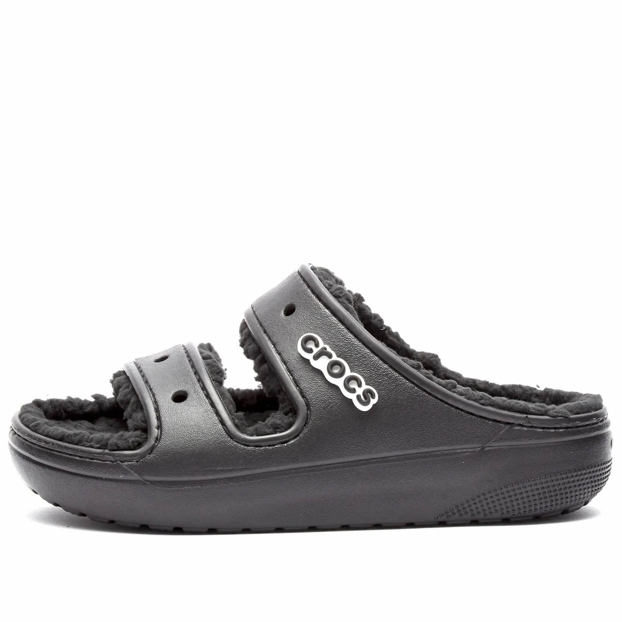 Crocs | Unisex | Classic Cozzzy | Sandals | Black / Black | M12