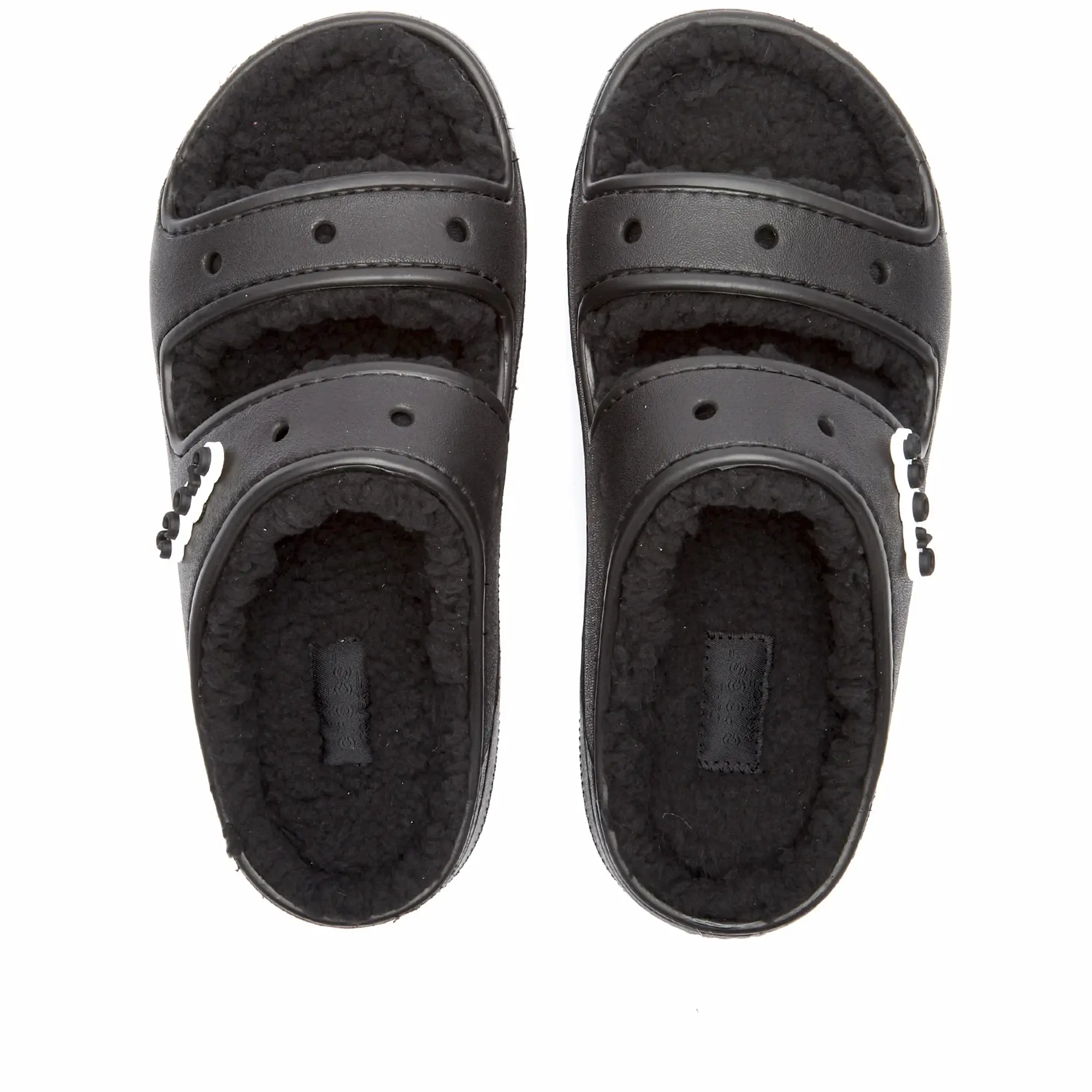 Crocs | Unisex | Classic Cozzzy | Sandals | Black / Black | M12