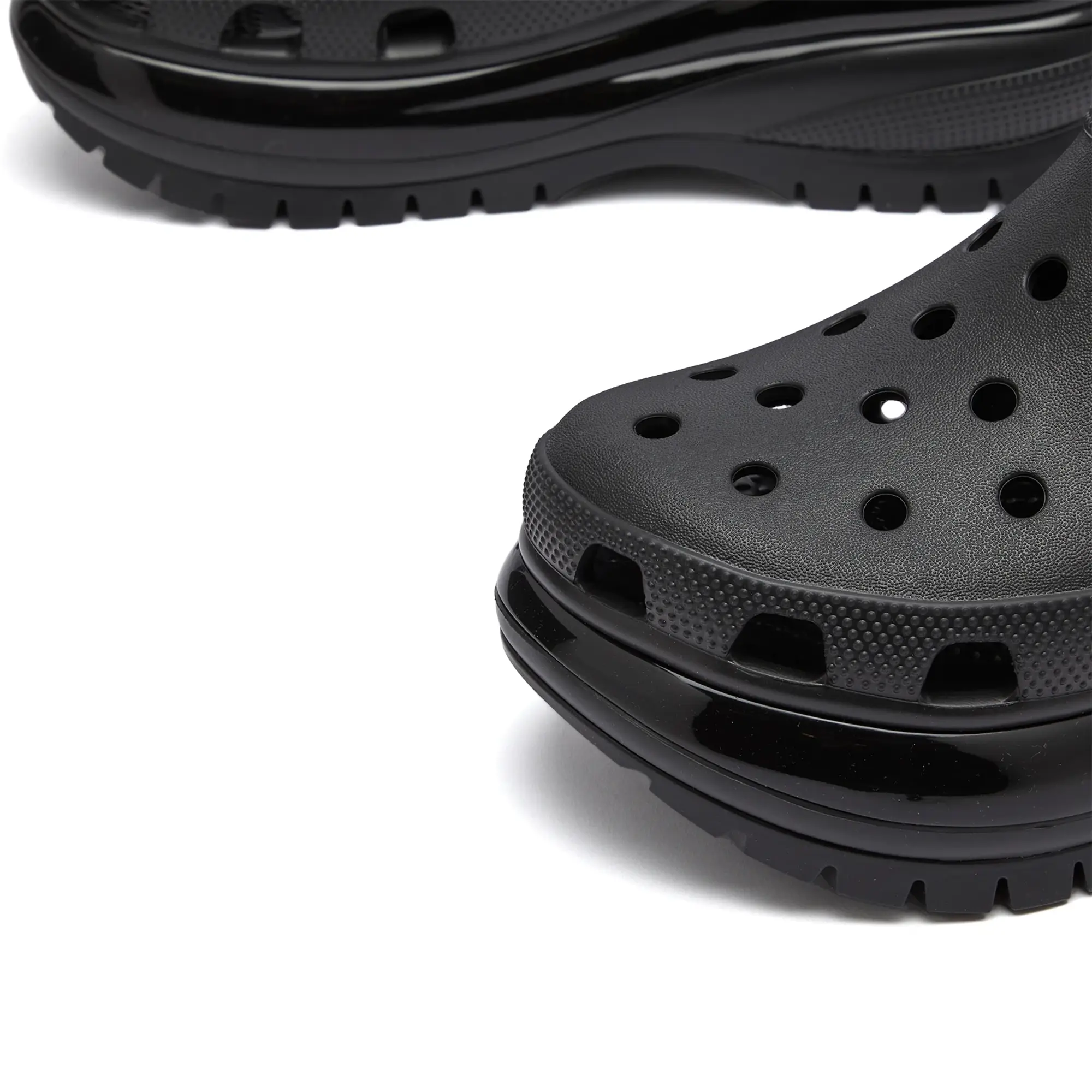 Crocs Mega Crush Clogs In Black