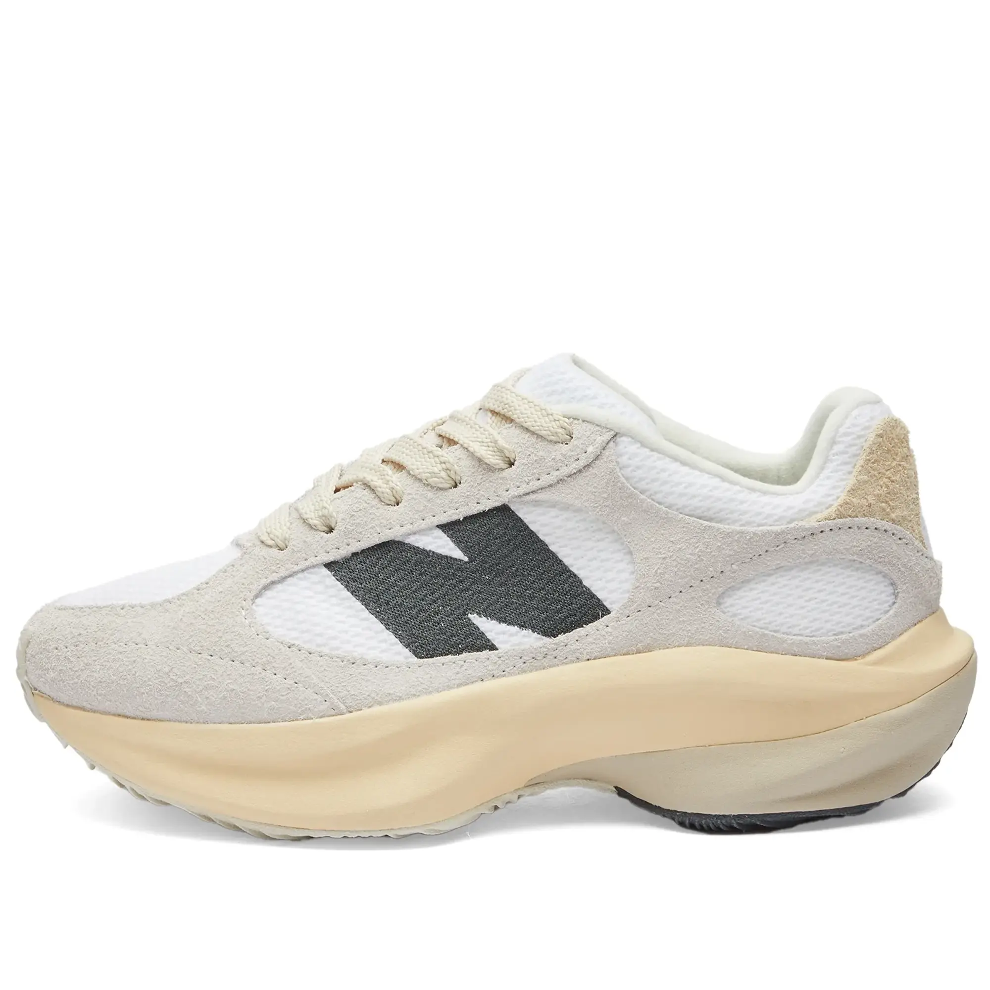 New Balance Unisex WRPD RUNNER in White/Beige/Grey Suede/Mesh
