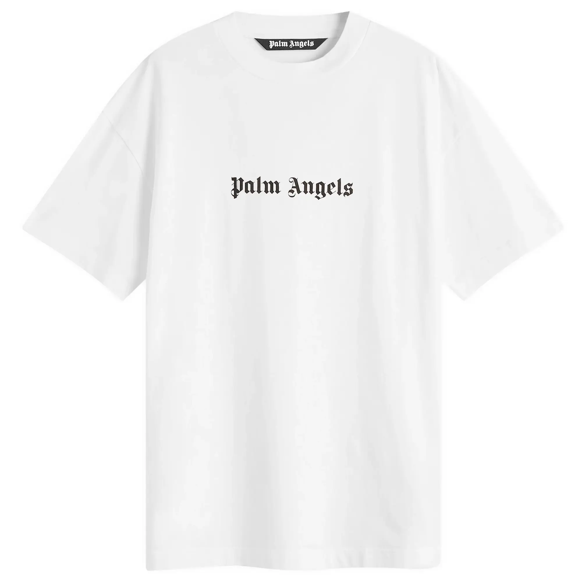 Palm Angels Men's Classic Logo Slim Tee White