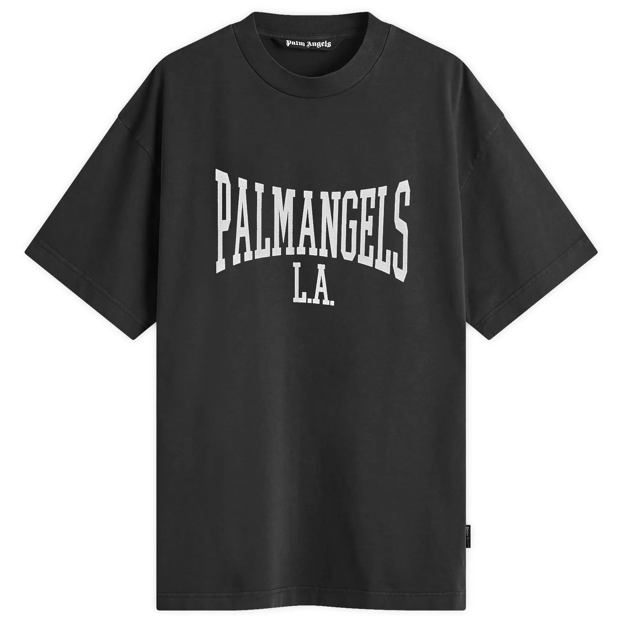 Palm Angels Men's College Classic T-Shirt Black