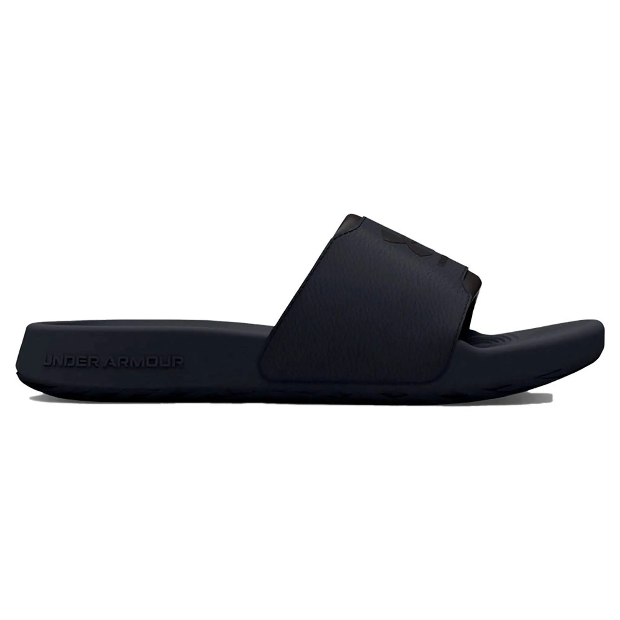 Boys'  Under Armour  Ignite Select Slides Black / Black / Ultimate Black 5.5