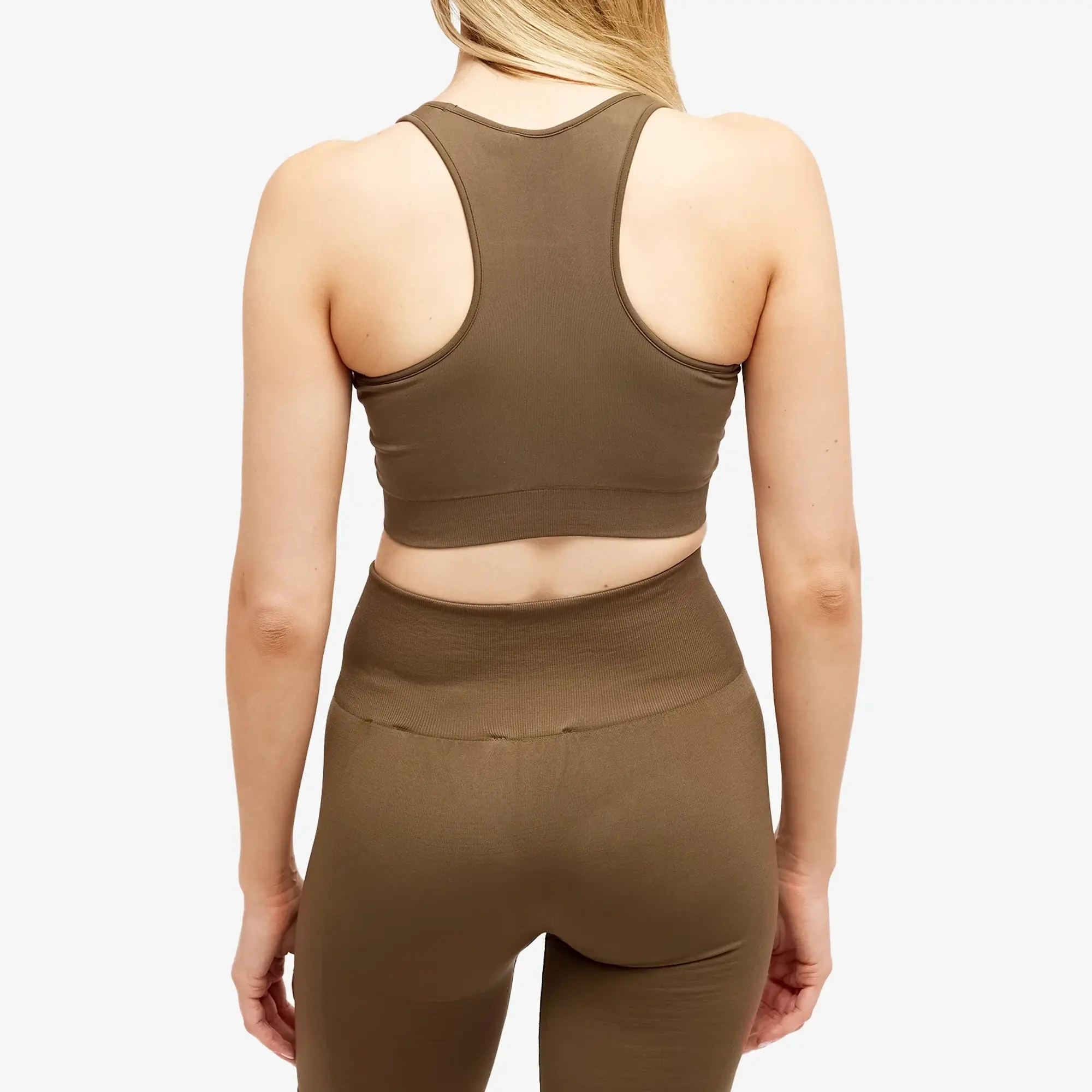 Pangaia Women's Motion Low Impact Sports Bra Soil Brown