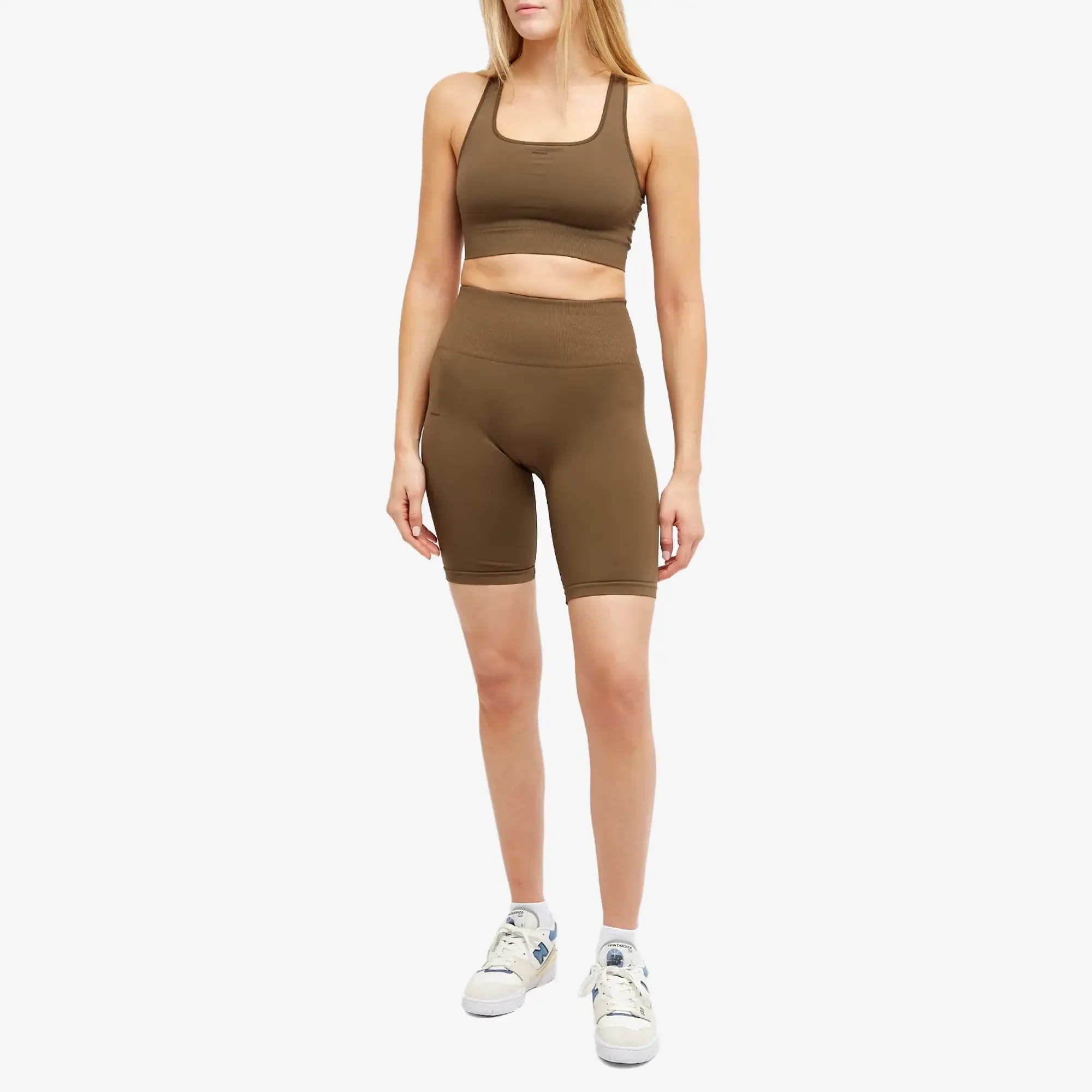Pangaia Women's Motion Low Impact Sports Bra Soil Brown