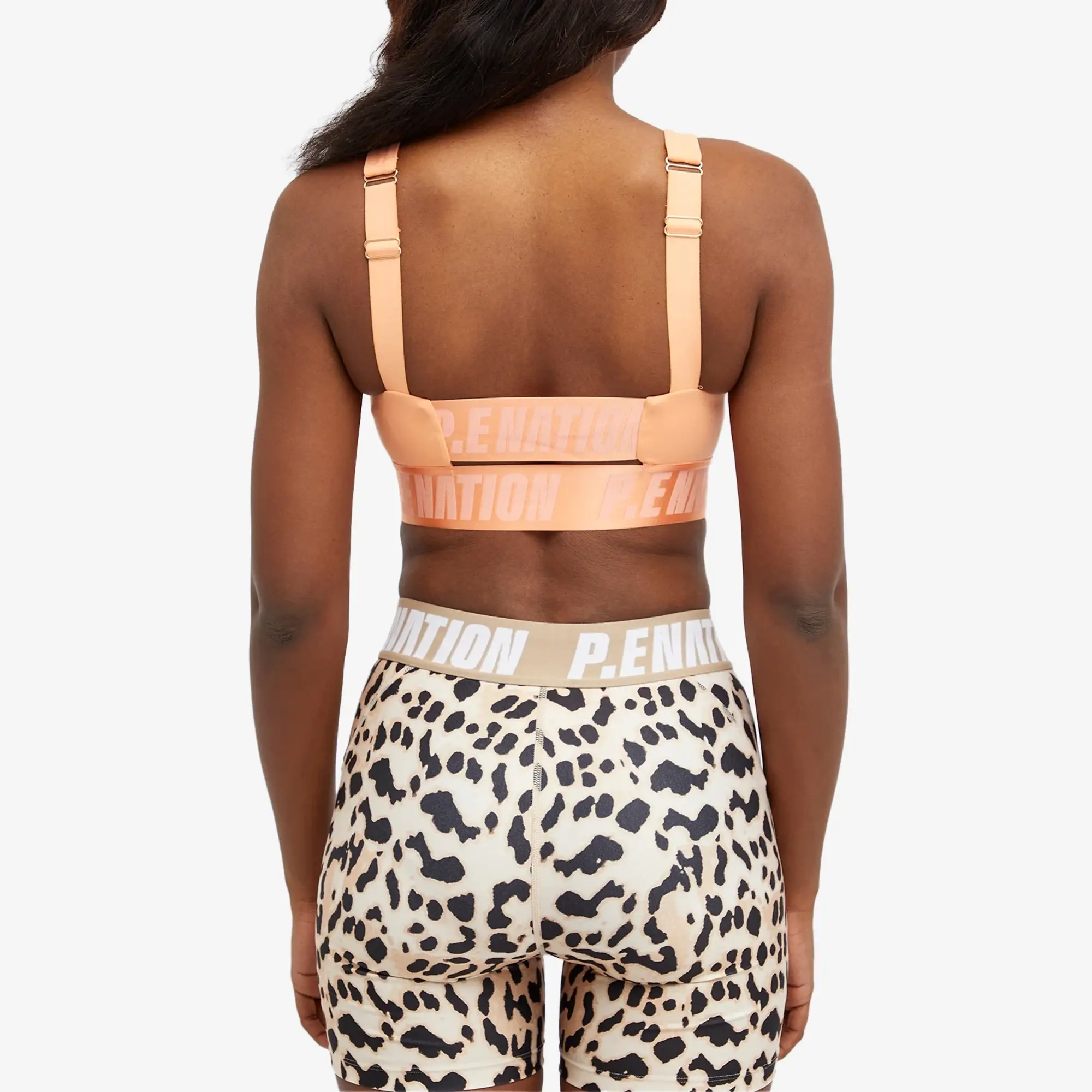 P.E Nation Women's Backcheck Sports Bra Cantaloupe
