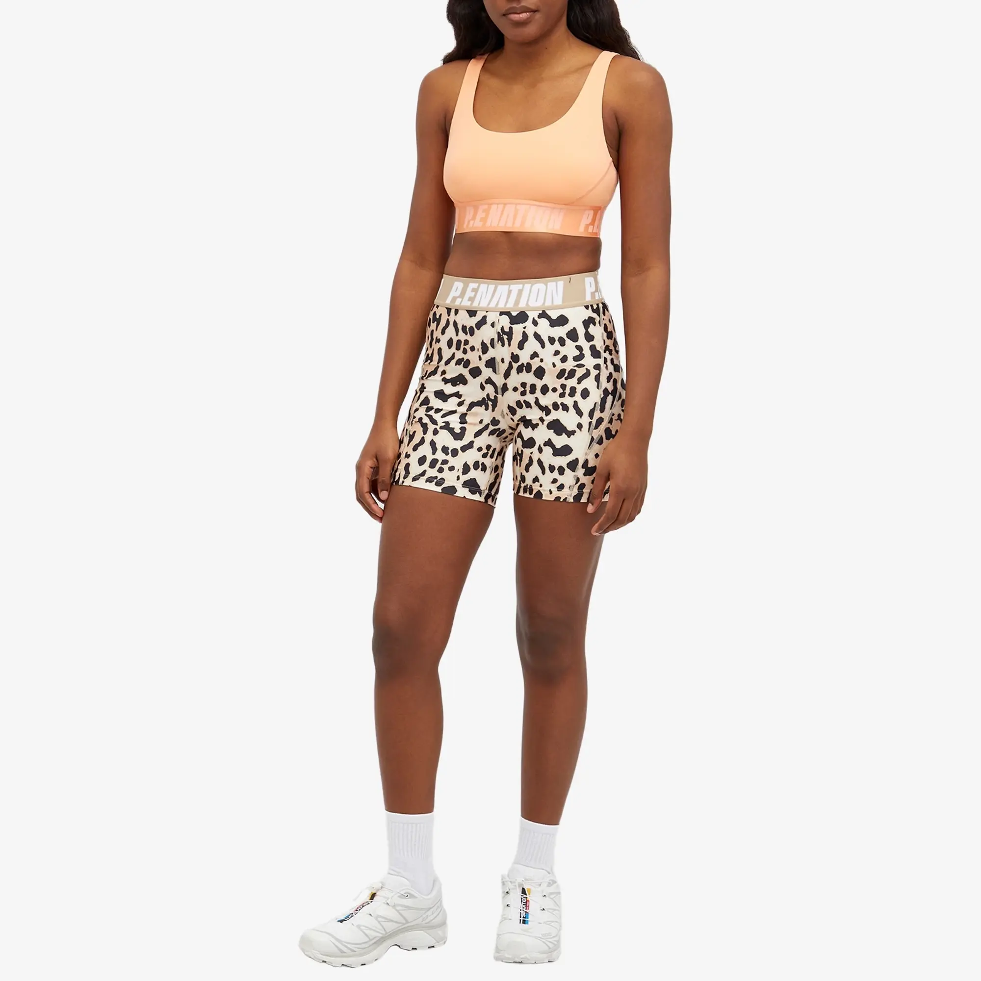 P.E Nation Women's Backcheck Sports Bra Cantaloupe