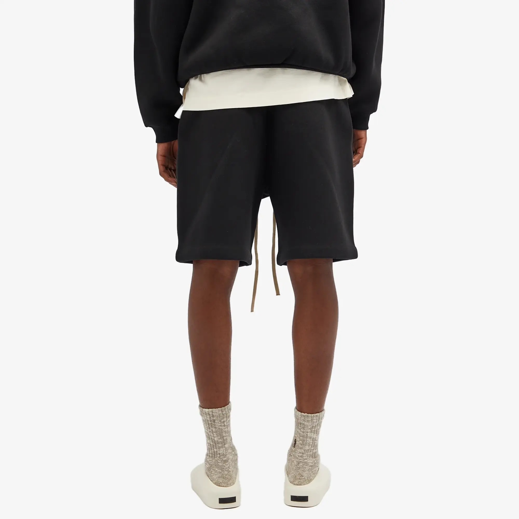 Fear of God Men's Relaxed Fleece Shorts Black