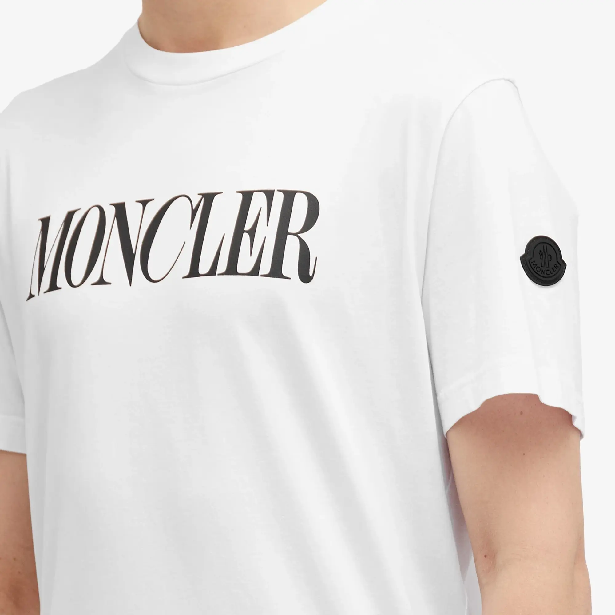 Moncler Men's Logo T-Shirt White