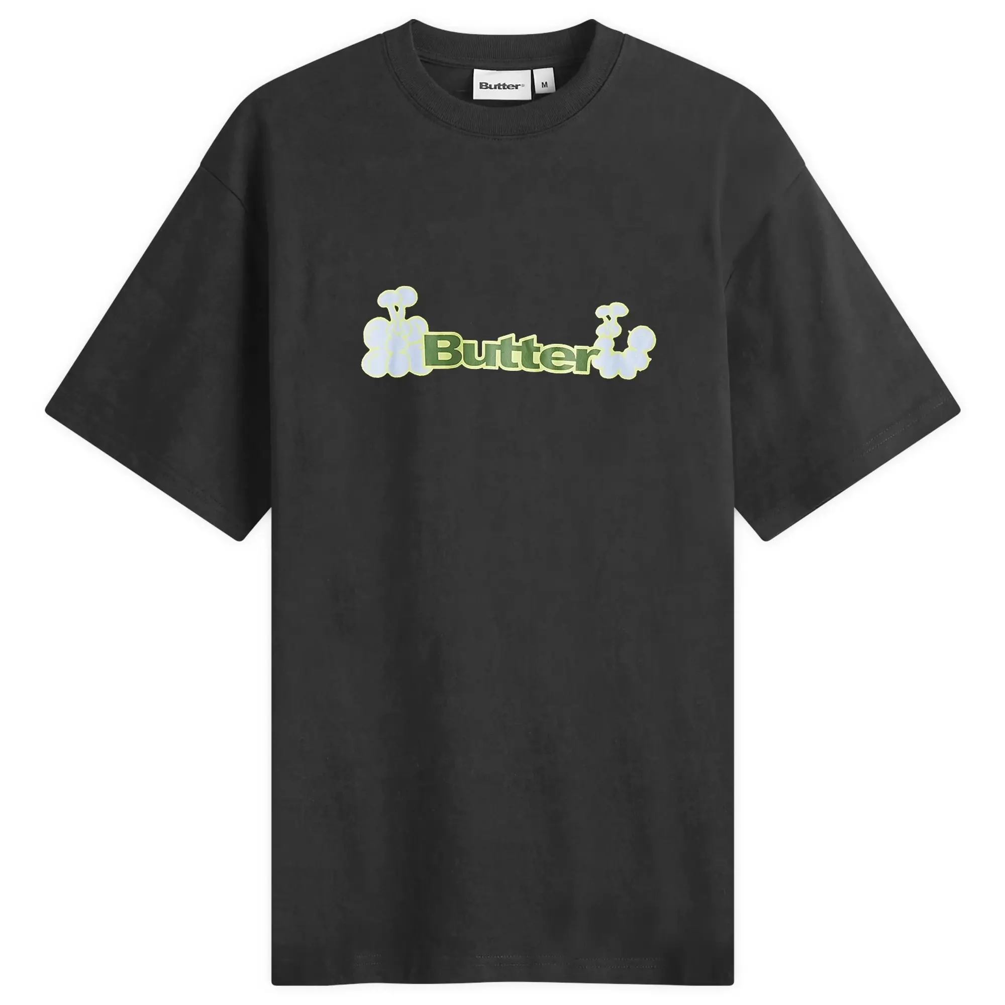 Butter Goods Men's Bugs Logo T-Shirt Black