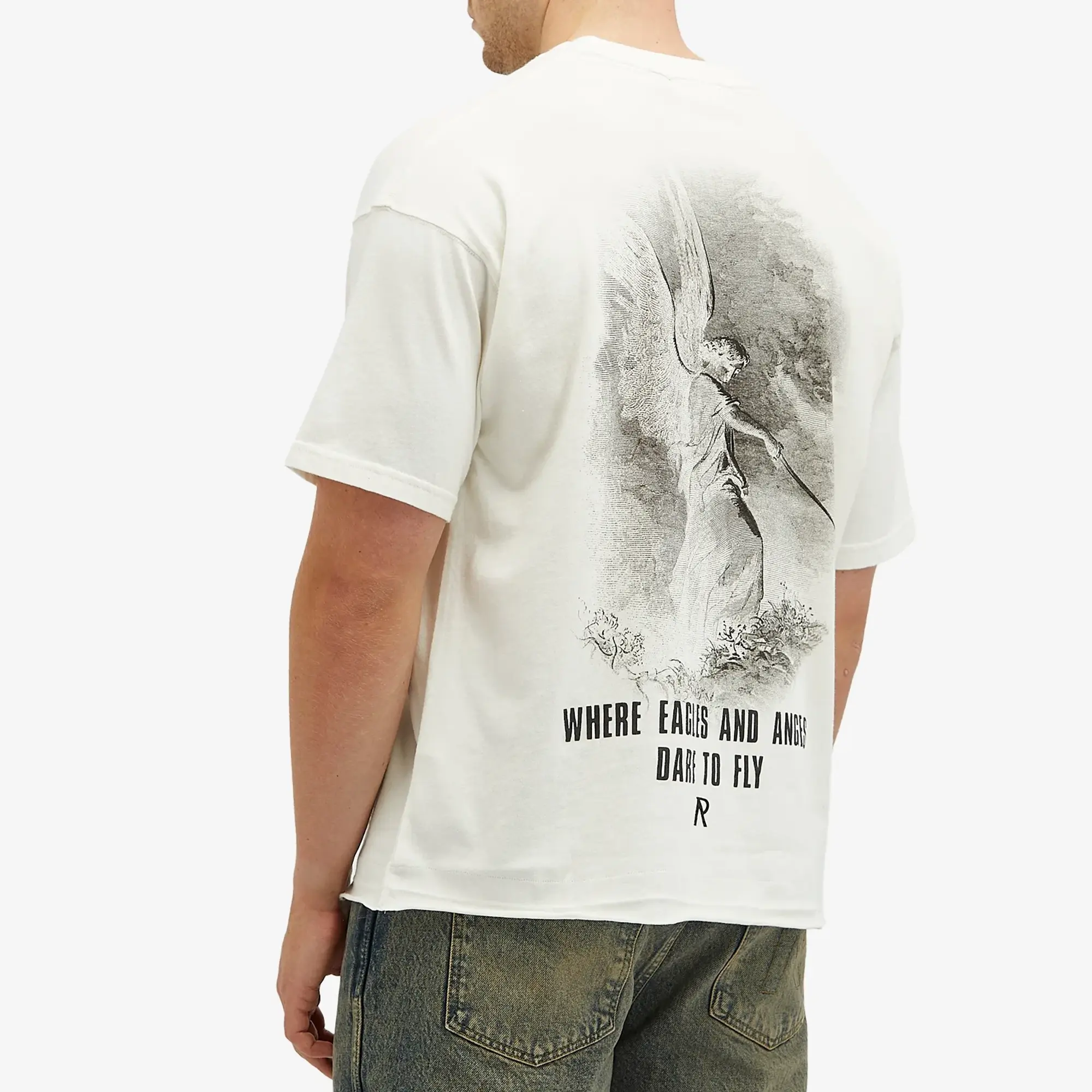 Represent Men's Godspeed T-Shirt Flat White