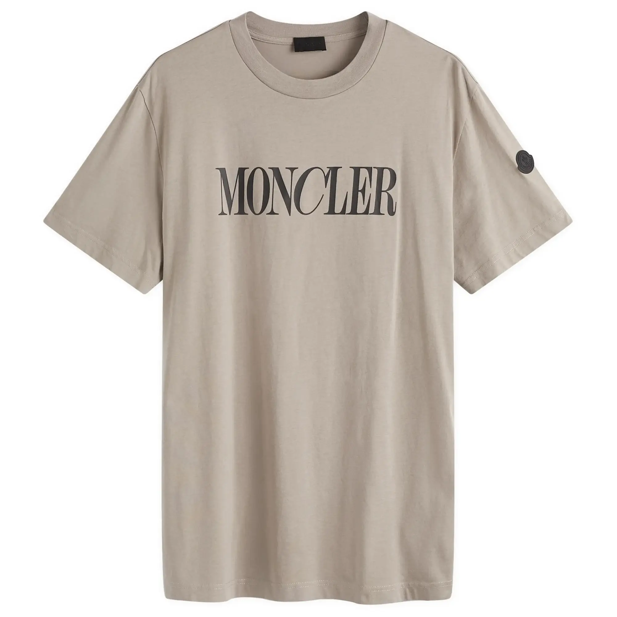 Moncler Men's Logo T-Shirt Grey