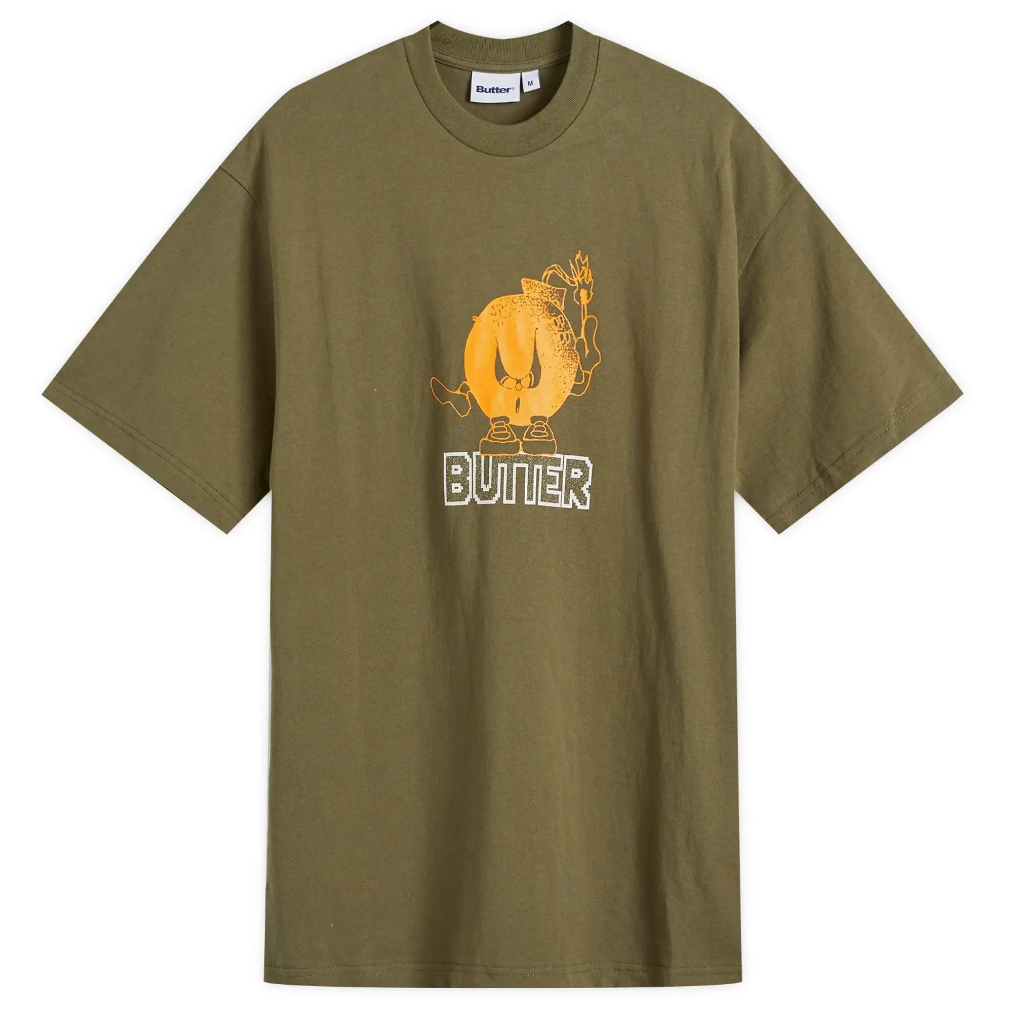 Butter Goods Men's Bomb T-Shirt Army