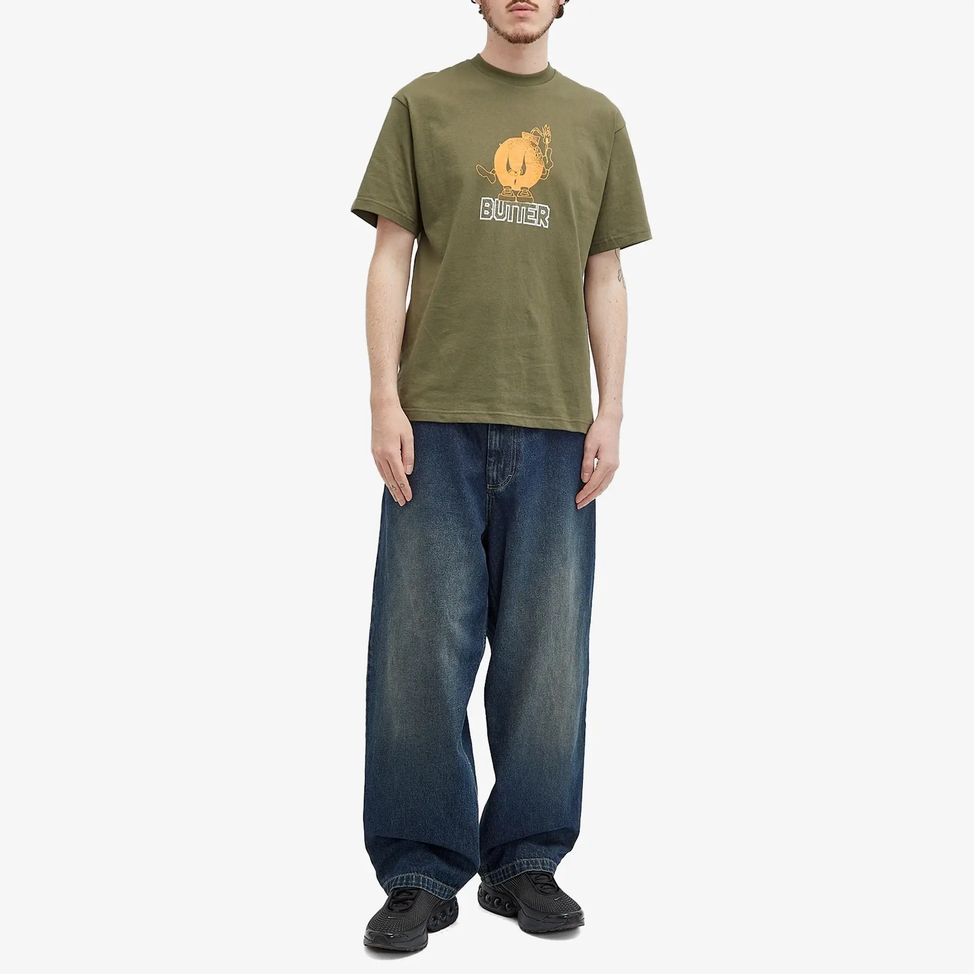 Butter Goods Men's Bomb T-Shirt Army