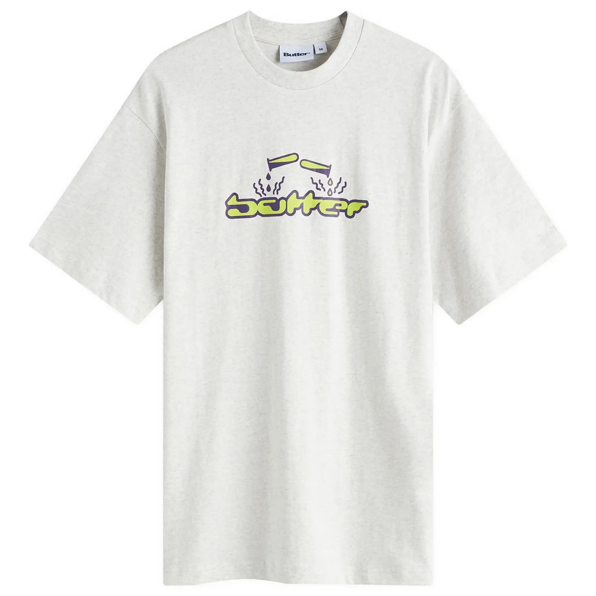 Butter Goods Men's Corrosive T-Shirt Ash