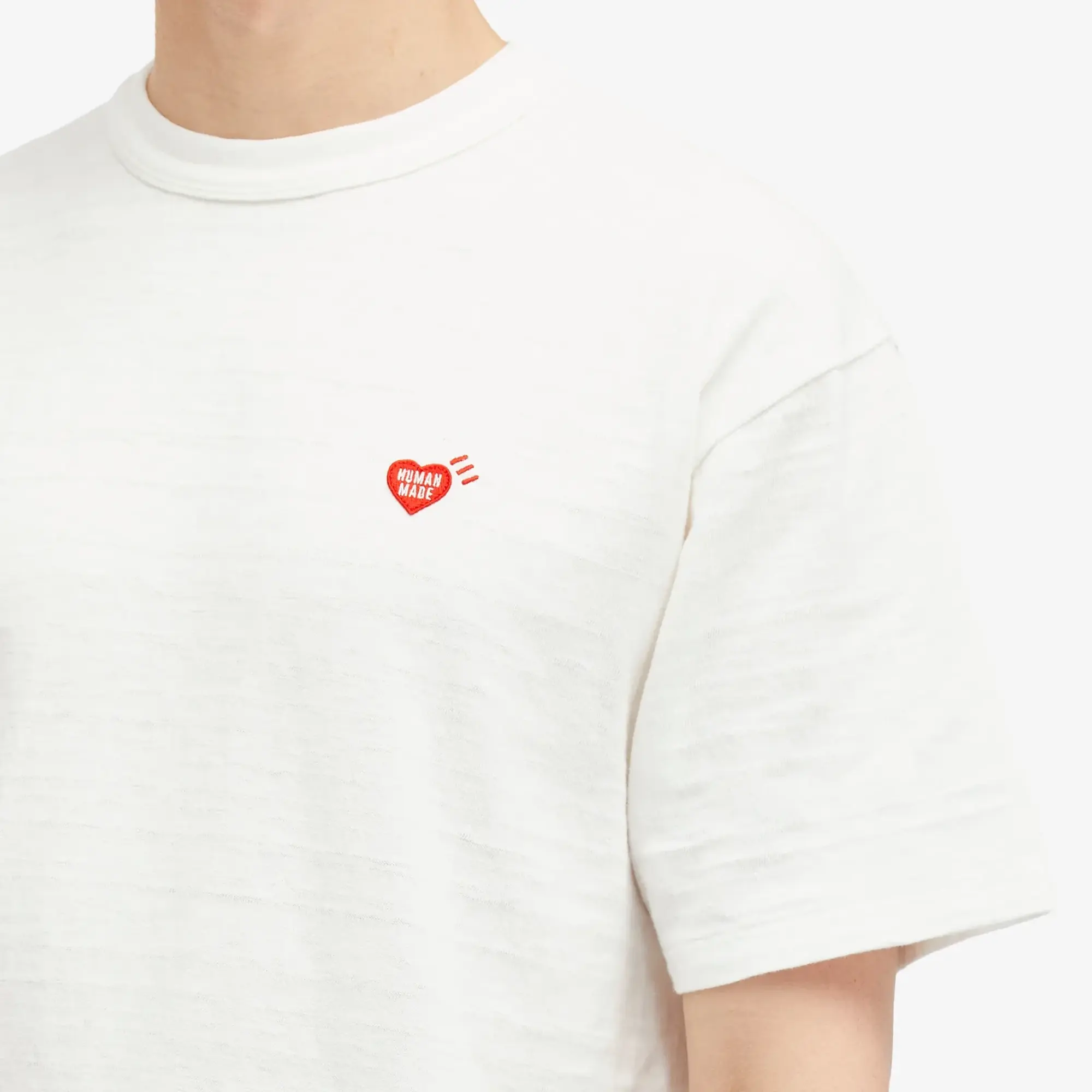 Human Made Men's heart badge t-shirt White