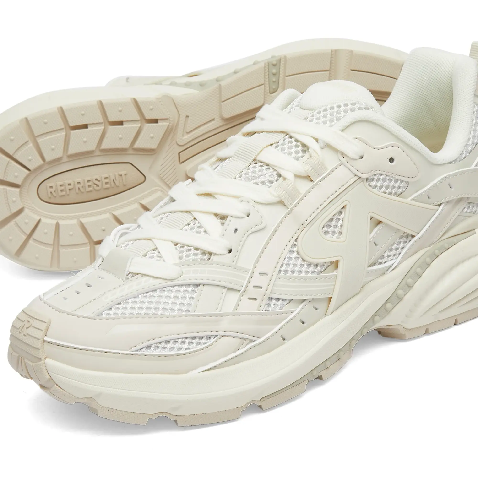 Represent Men's Storm Runner Off White