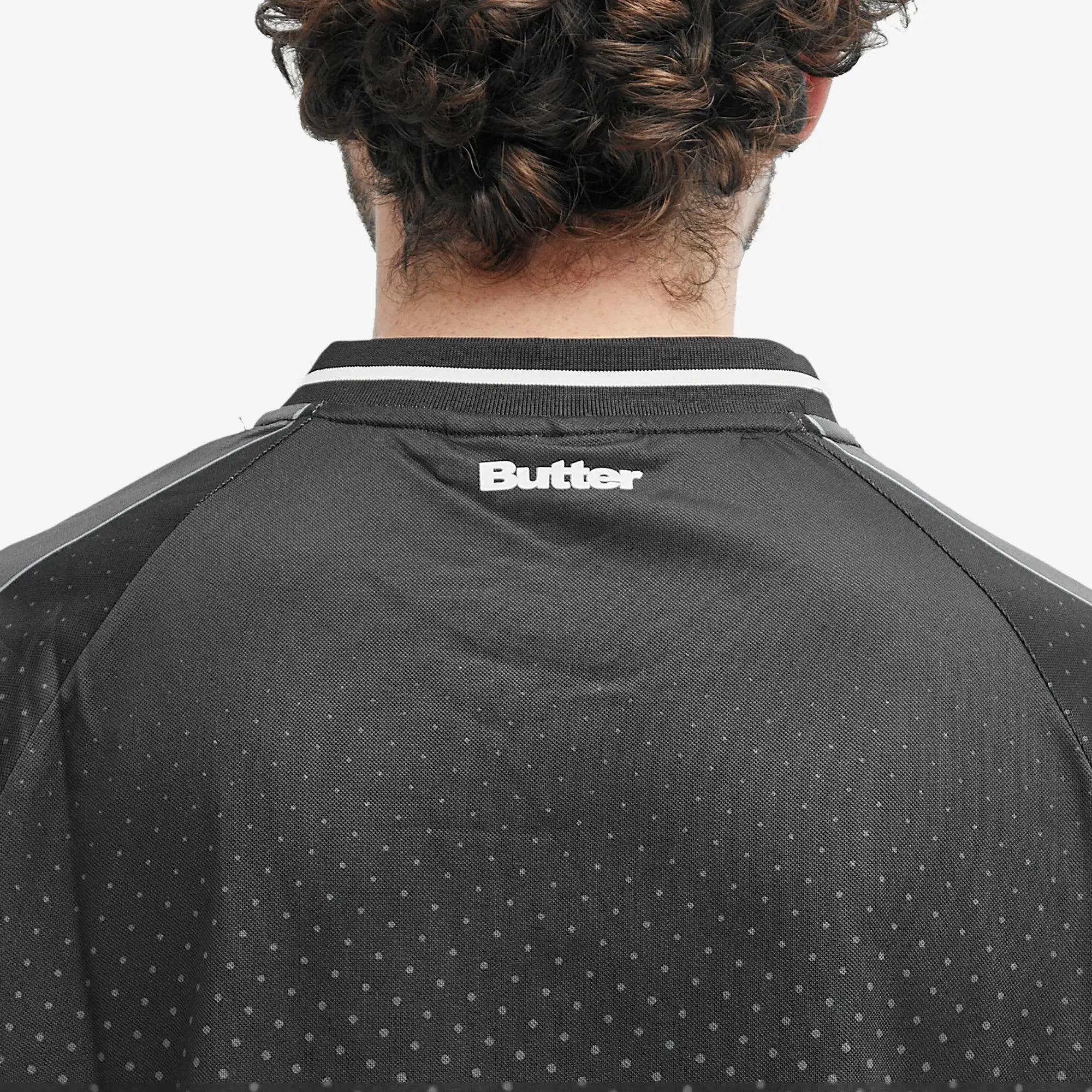 Butter Goods Men's Corrosive Long Sleeve Jersey Black