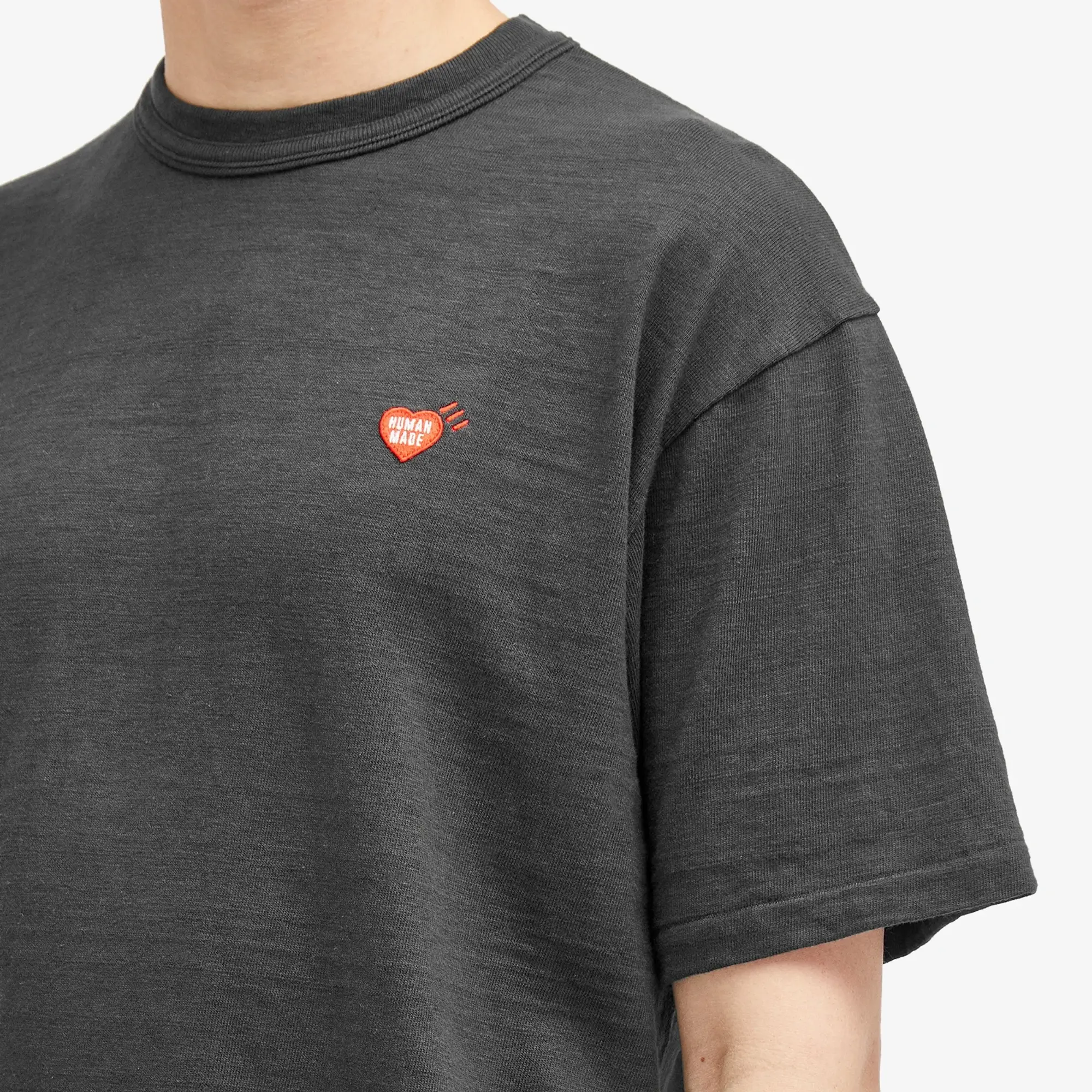 Human Made Men's heart badge t-shirt Black