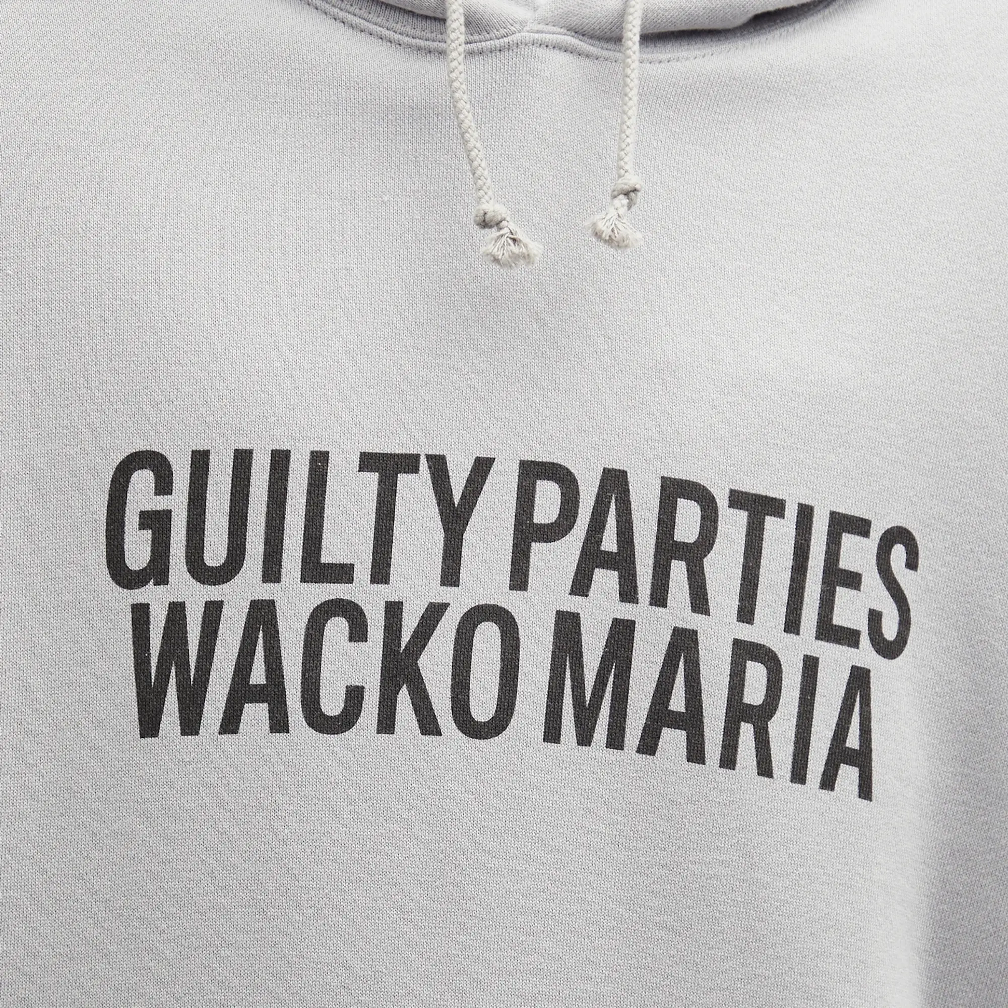 Wacko Maria Men's Logo Hoodie Gray