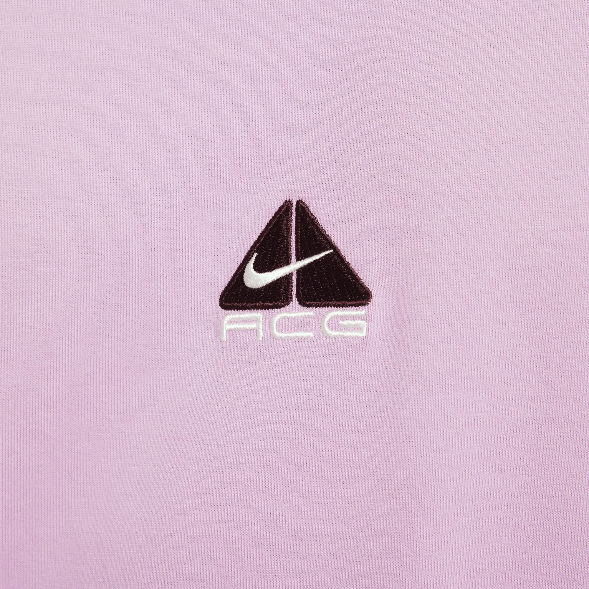 Nike ACG Men's T-Shirt - Pink - Recycled Polyester/Organic Cotton