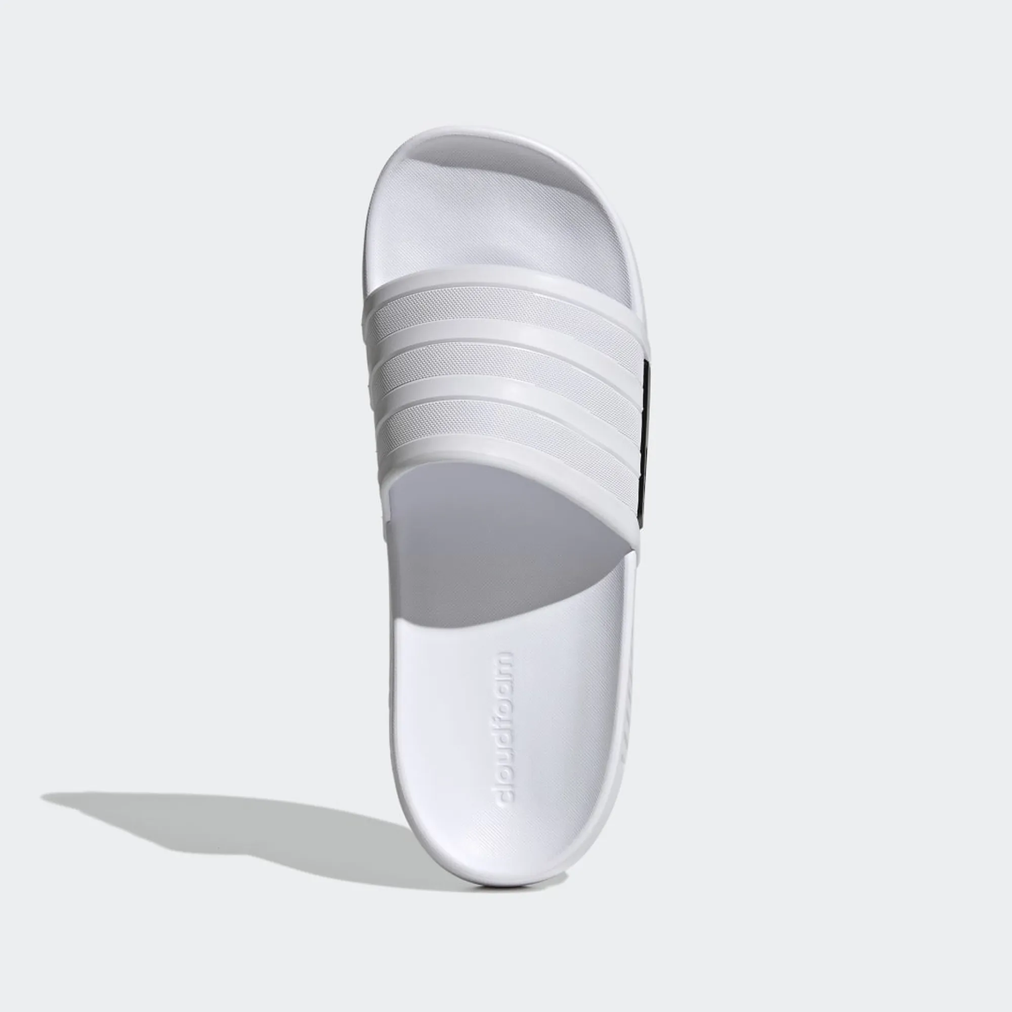 Adidas Tracer TR Slide Sandals- White Adidas Men Adilette Shower Slipper White Shoes Slide Beach  main image 4