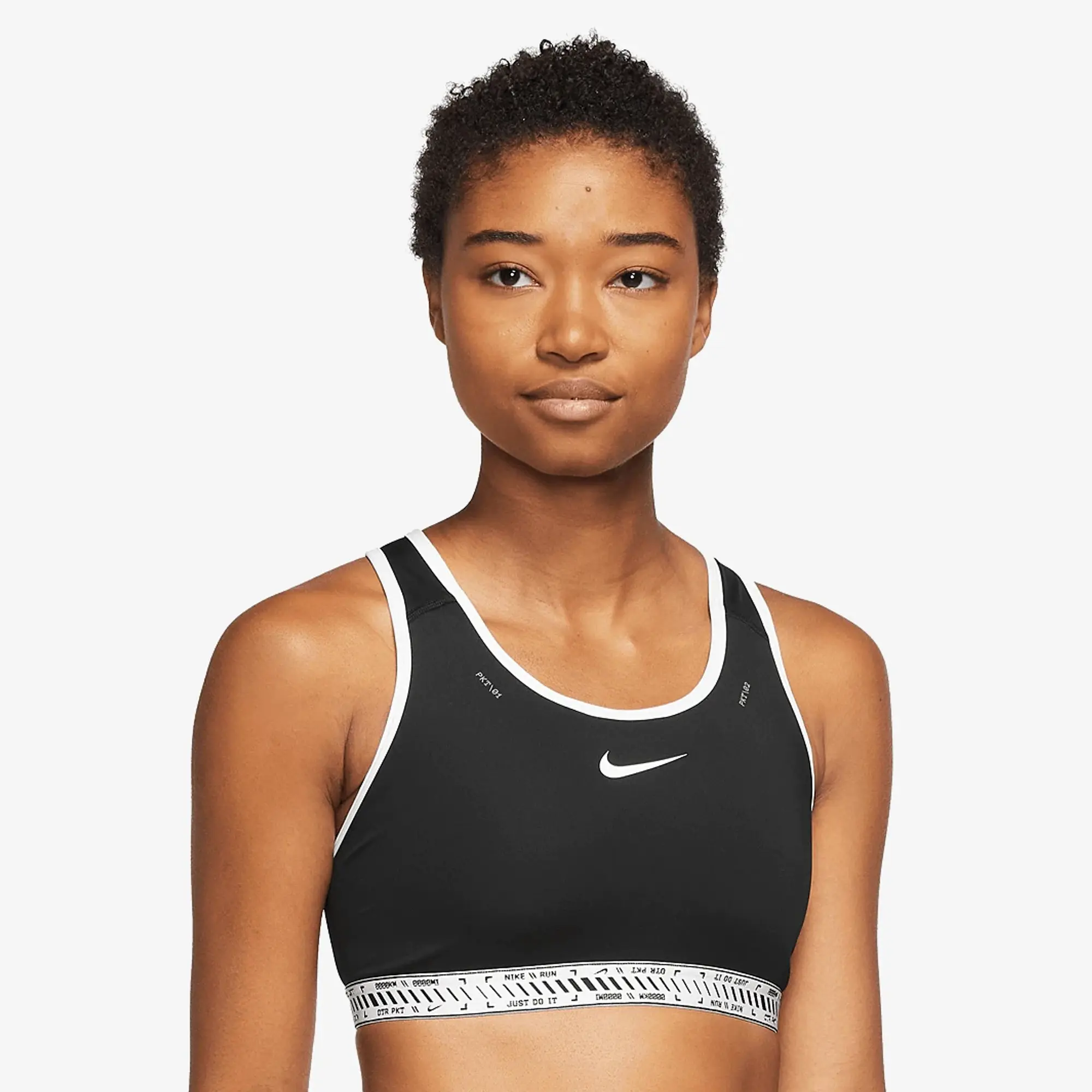Nike Womens Swoosh Medium Support Lightly Lined Sports Bra