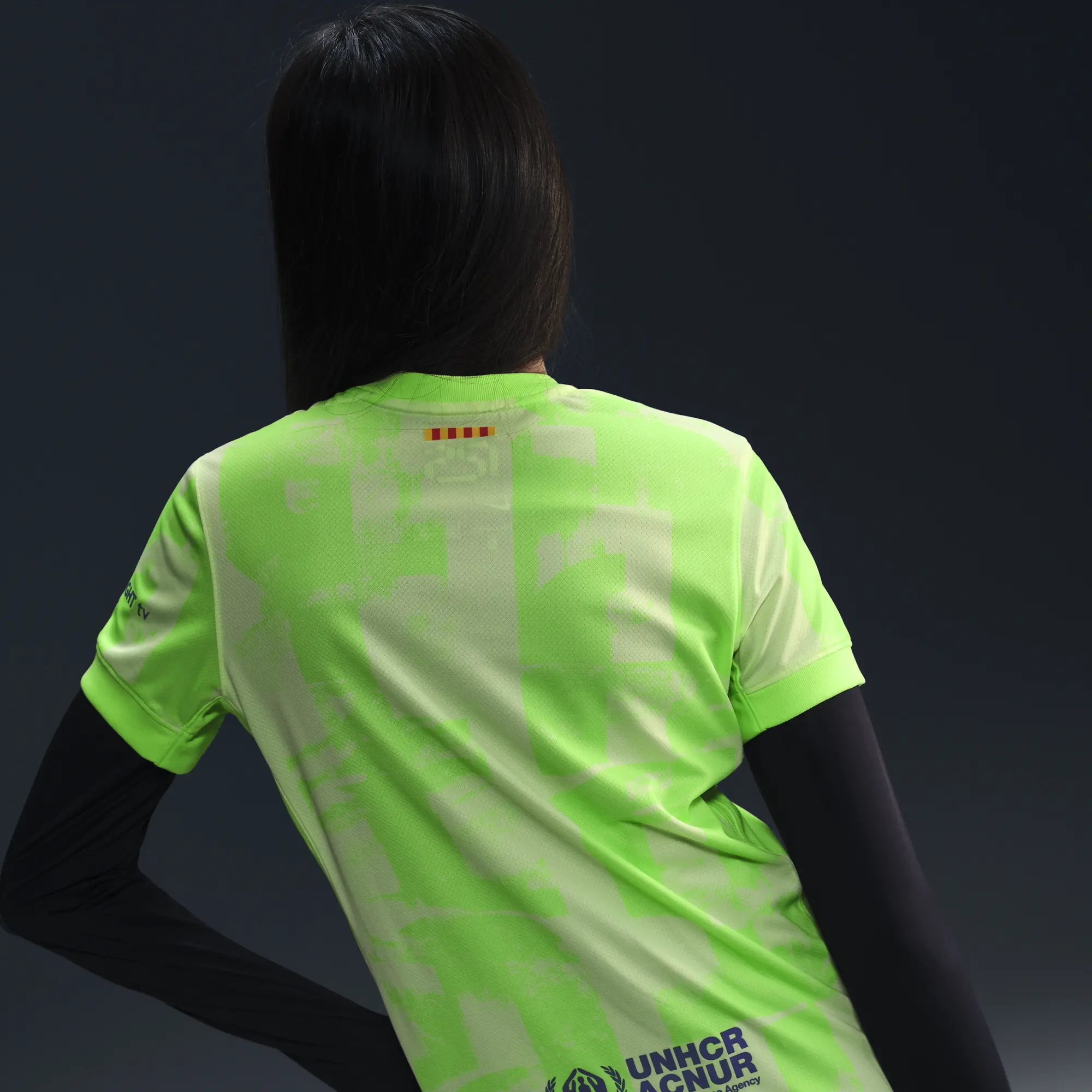 Nike FC Barcelona 24 25 Womens Dri FIT SS Stadium Third Shirt