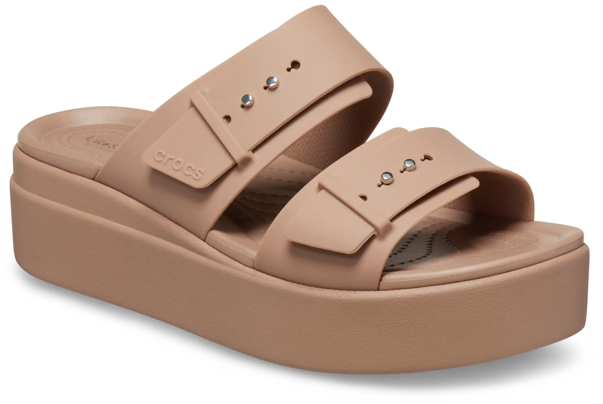 Crocs Brooklyn Sandals, Light Brown