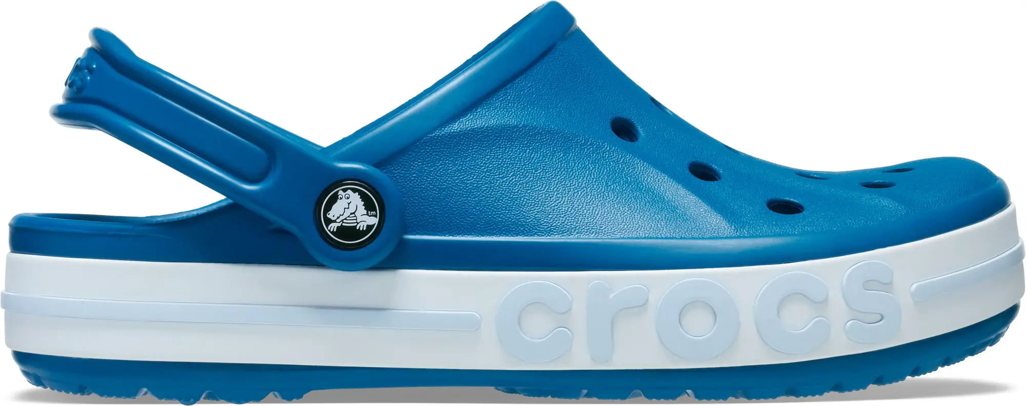 Crocs Unisex Bayaband Clogs Ultramarine Mineral Blue M12 2050894PR FOOTY.COM