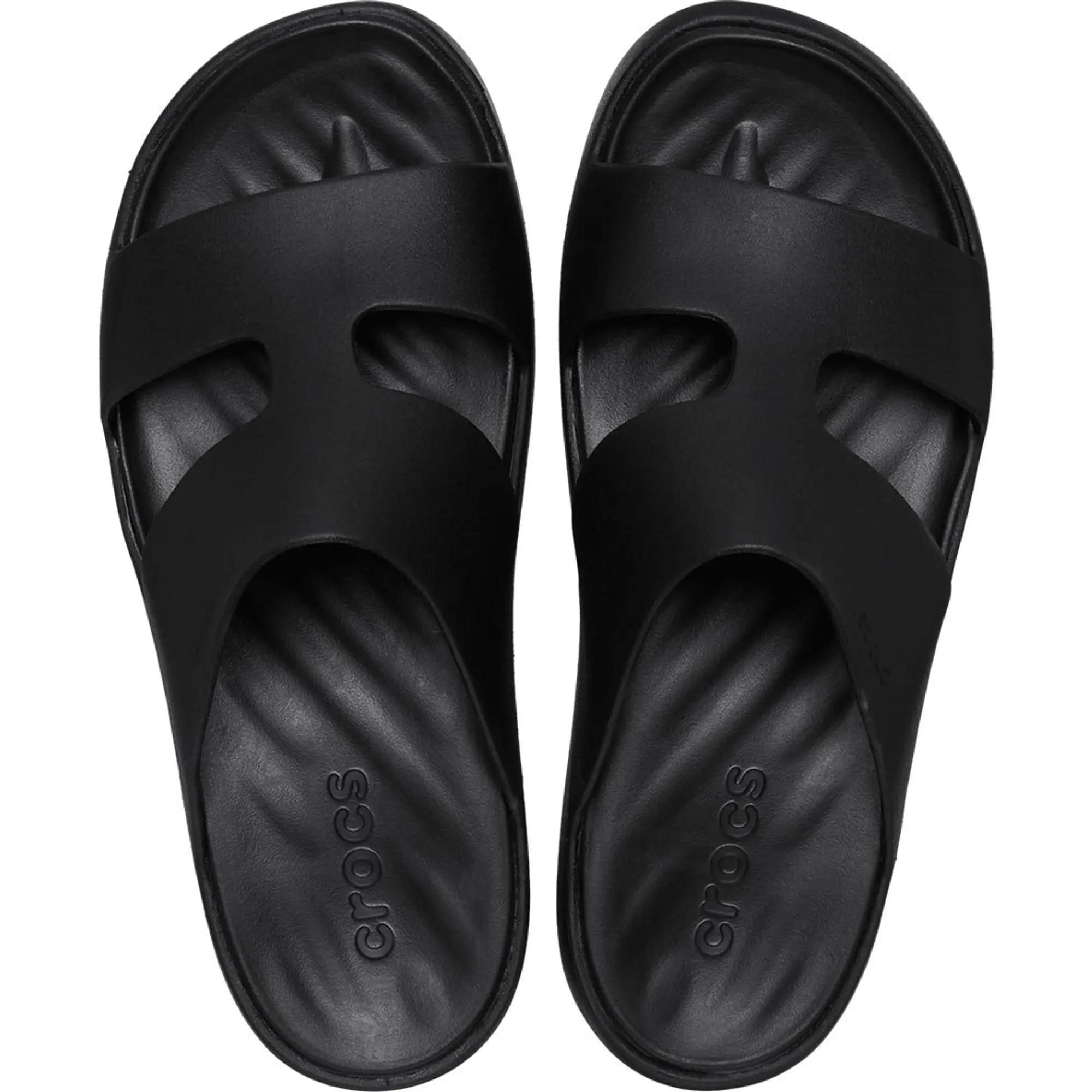 Crocs | Women | Getaway Platform H-Strap | Sandals | Black | 9