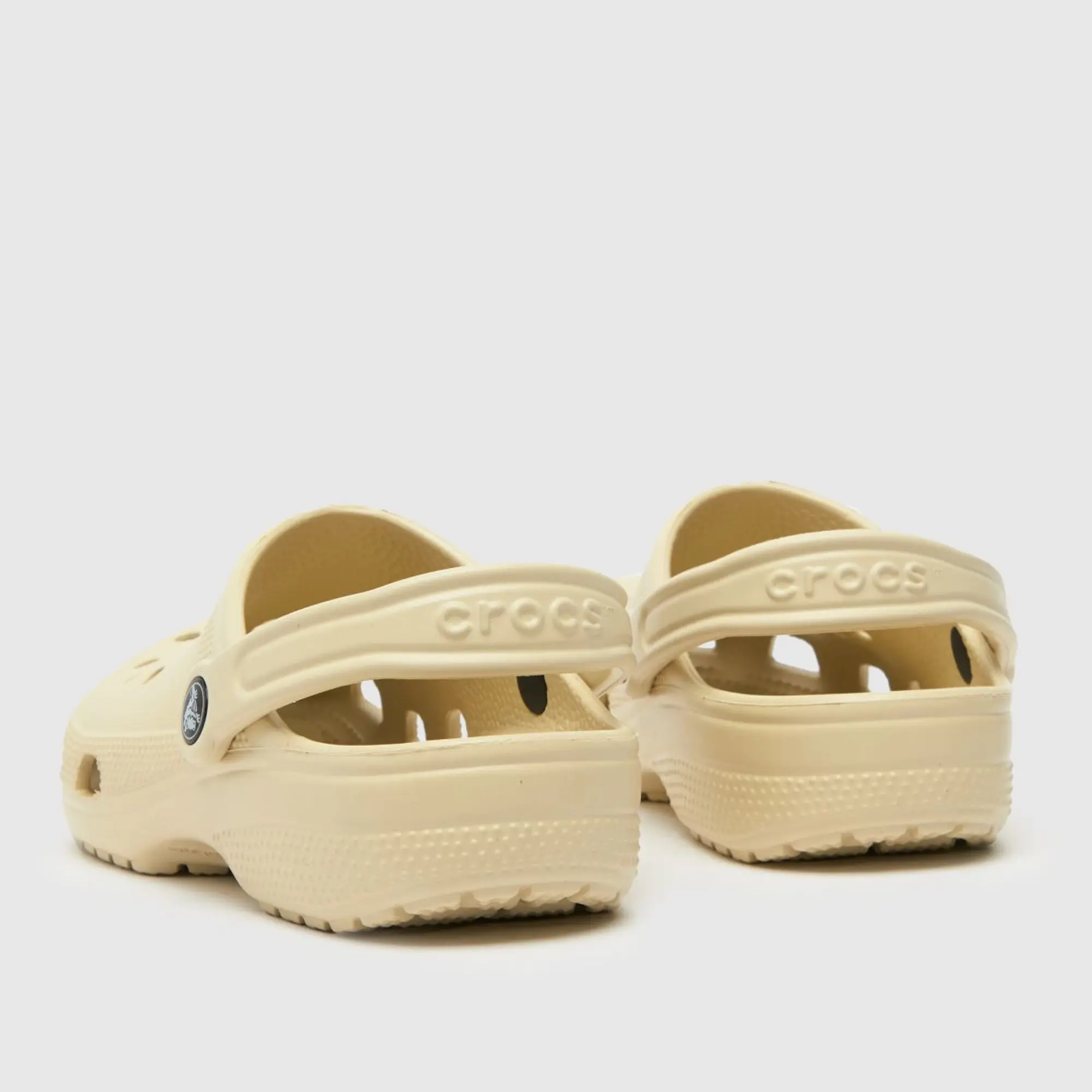 Crocs Nursery Classic Clog - Beige - Size 6 - Beige