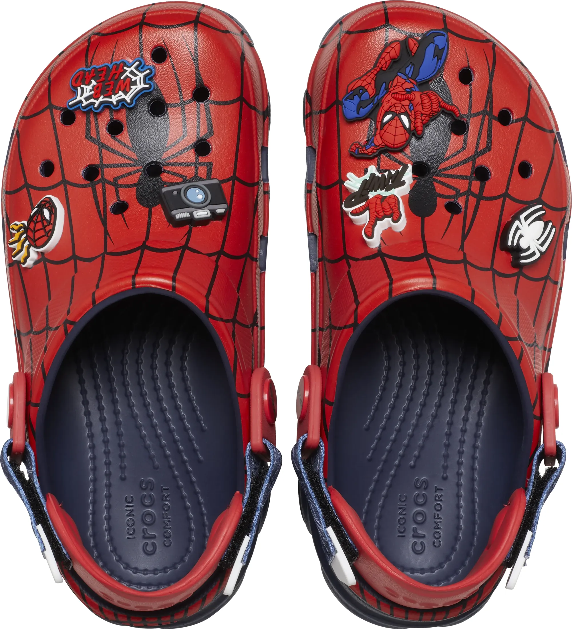 Crocs | Kids | Spider-Man All-Terrain | Clogs | Navy | J2
