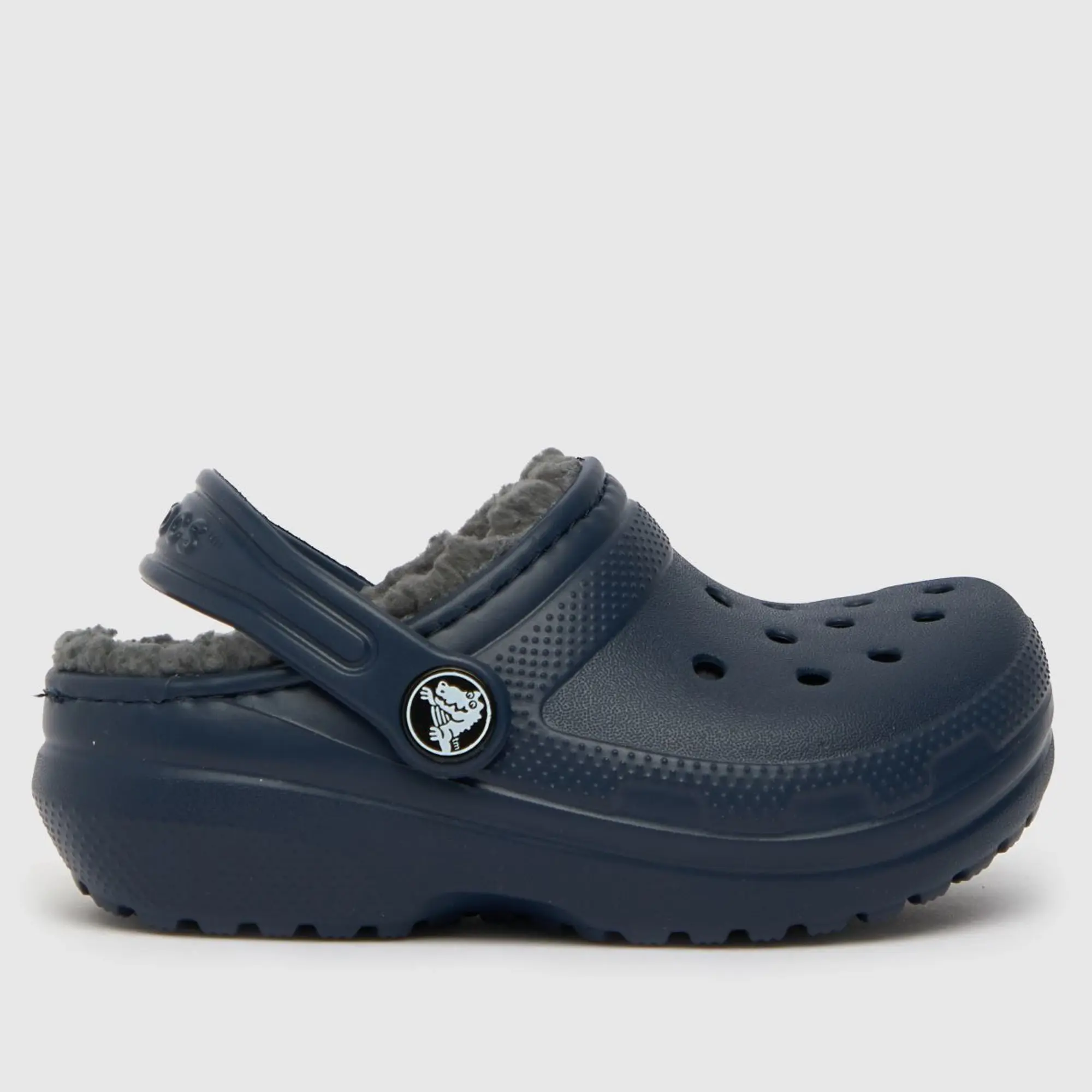 Crocs | Unisex | Classic Lined | Clogs | Navy / Charcoal | M11